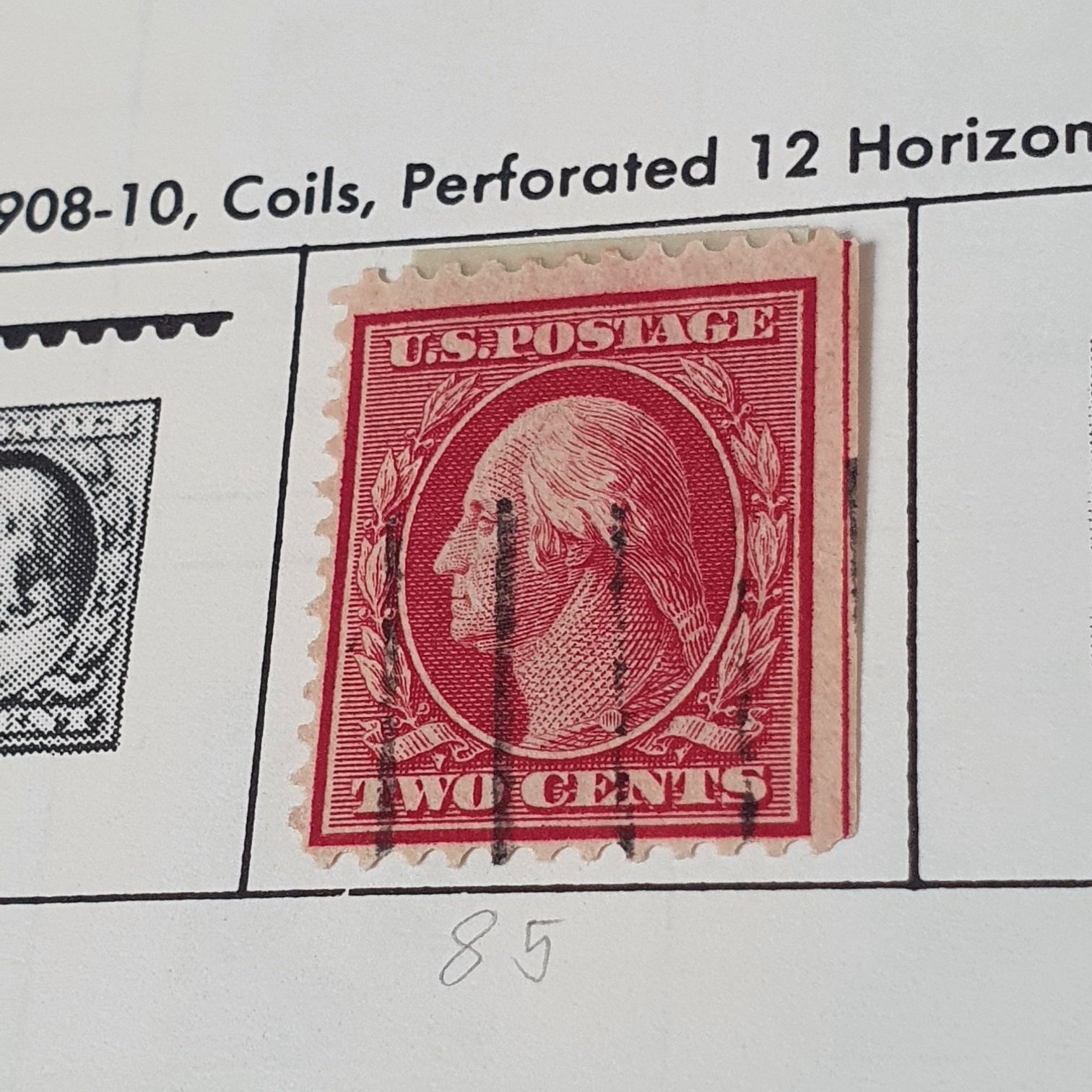 2 Cents  stamp collectible - Main Image 2