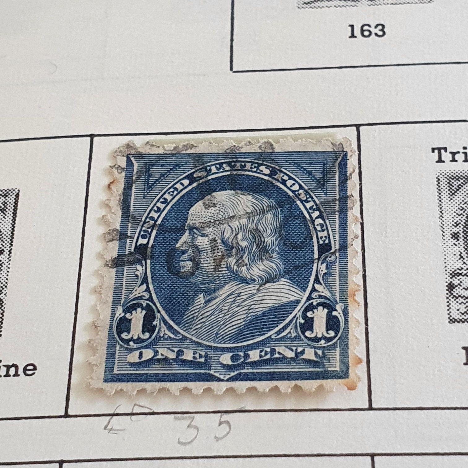 .01 Centavo  stamp collectible - Main Image 2