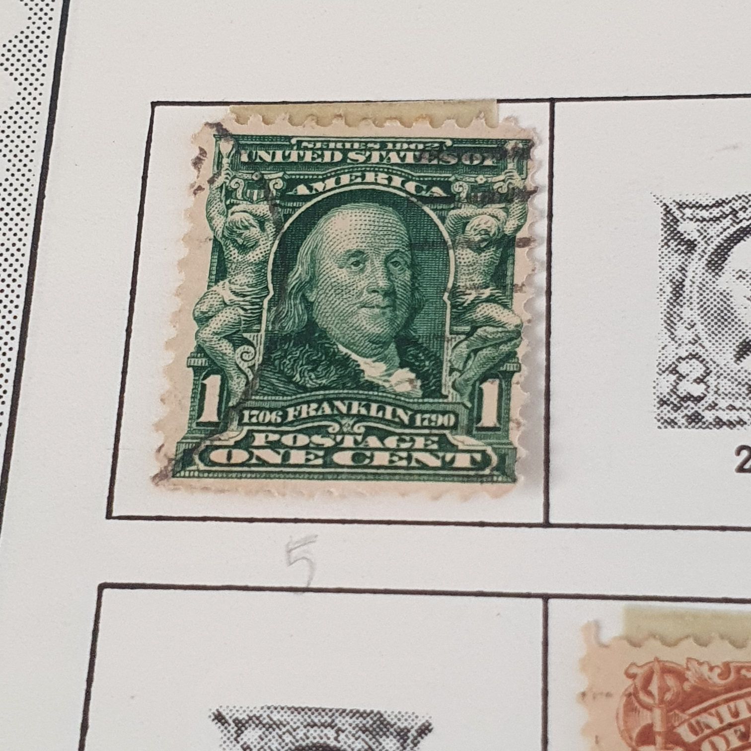 .01 Centavo  stamp collectible - Main Image 2