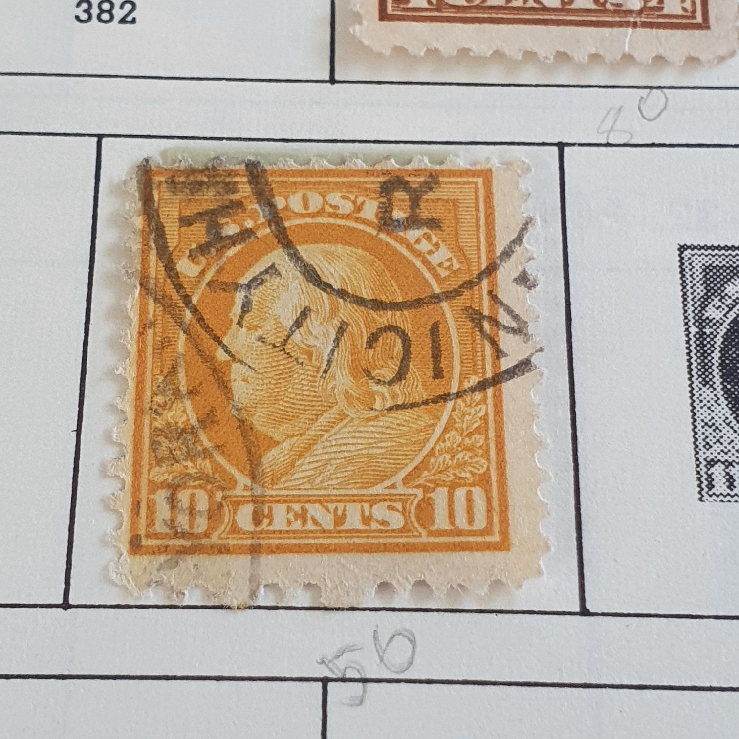 .10 Centavos  stamp collectible - Main Image 2