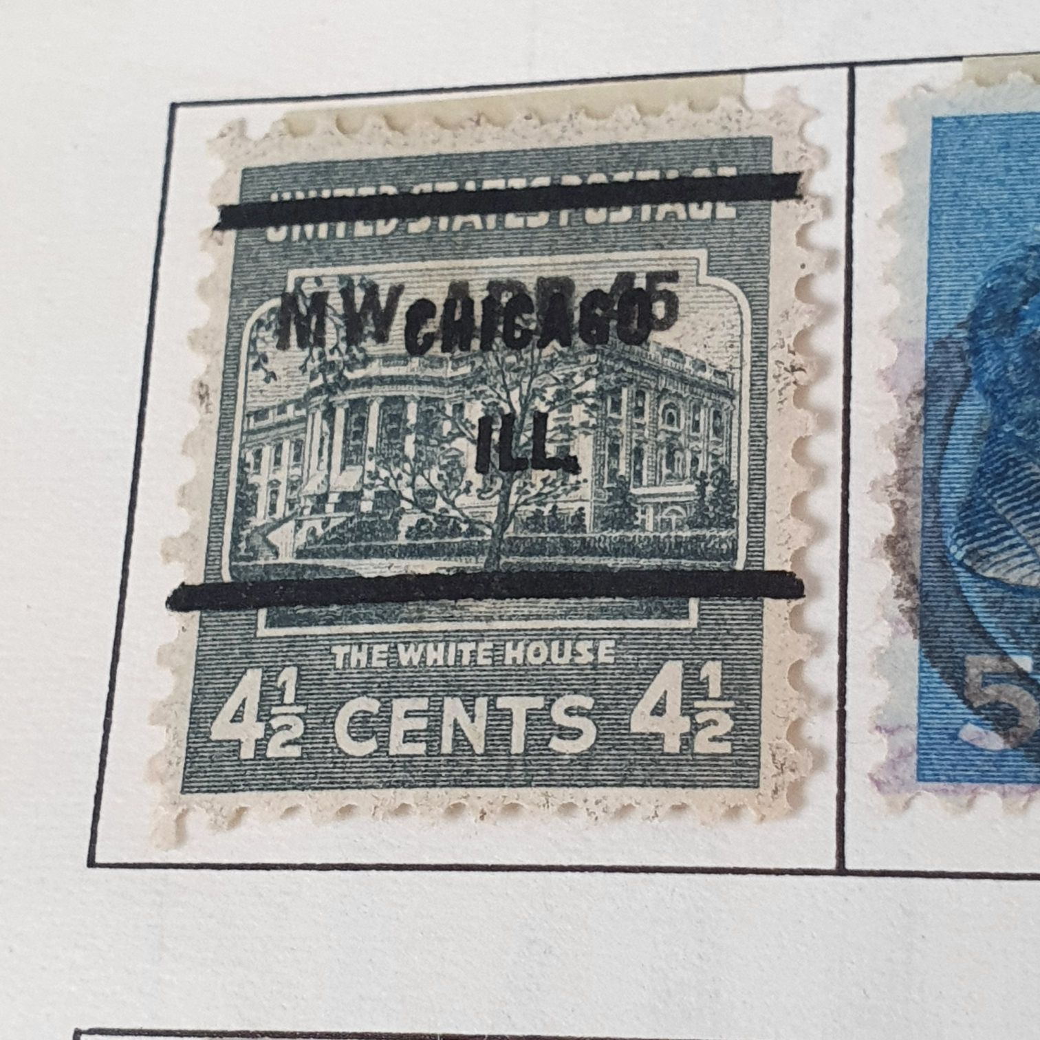 .04 centavos y medio  stamp collectible - Main Image 2