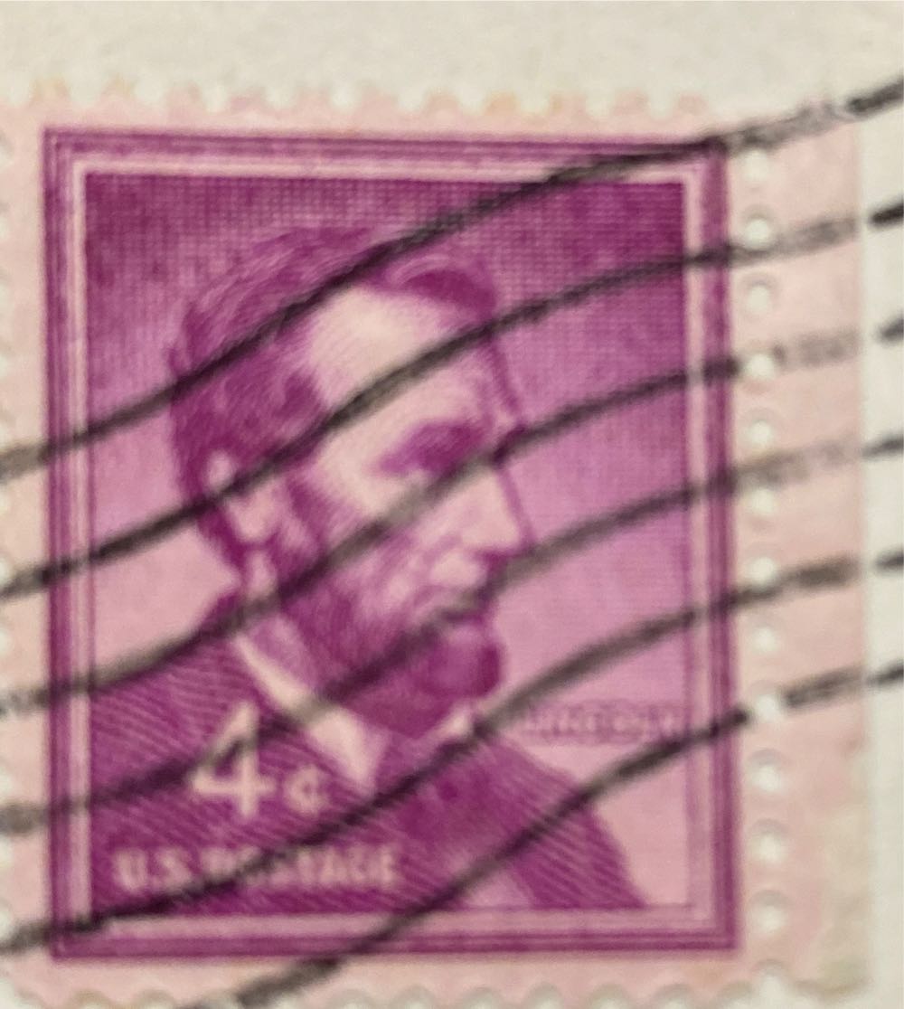 Lincoln  stamp collectible - Main Image 4