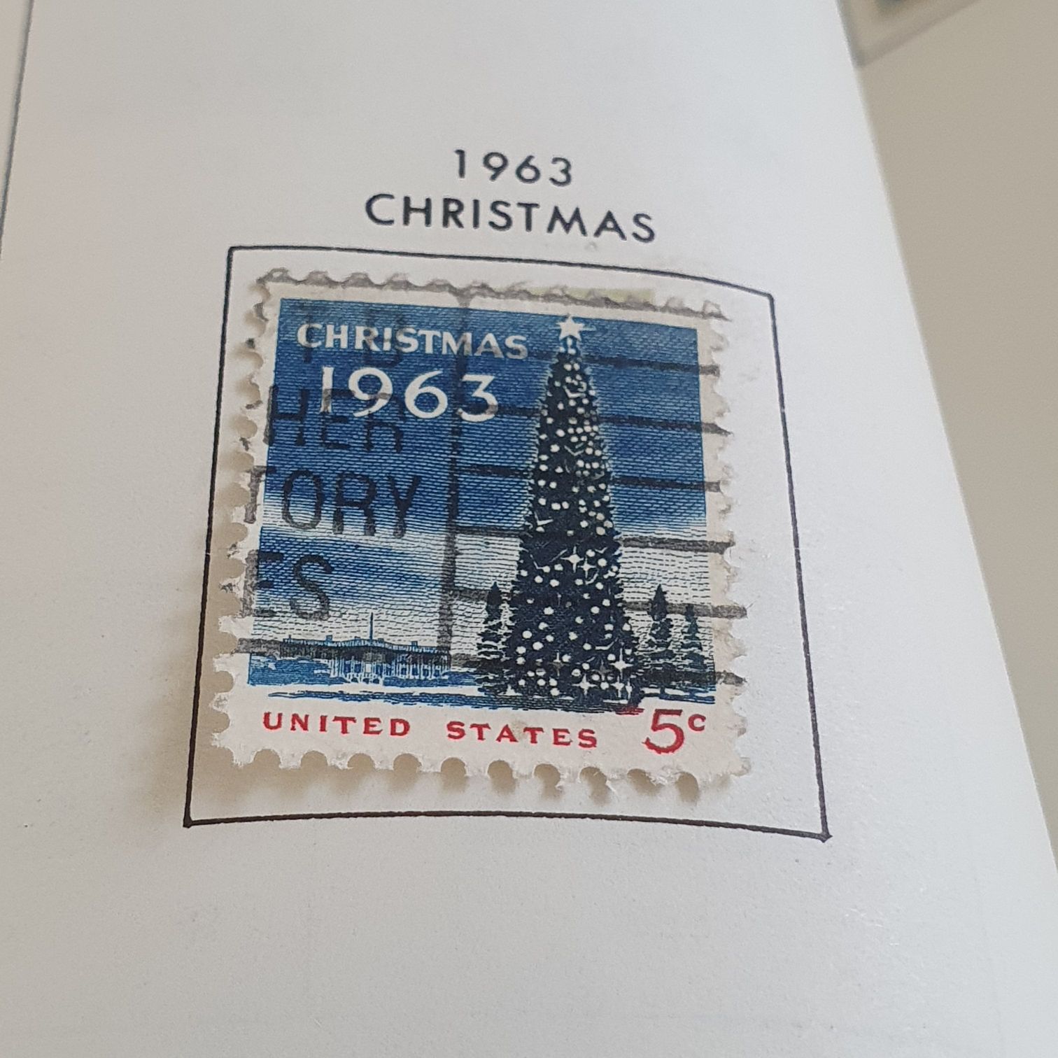 U.S.A.: 1963 Christmas  stamp collectible - Main Image 2