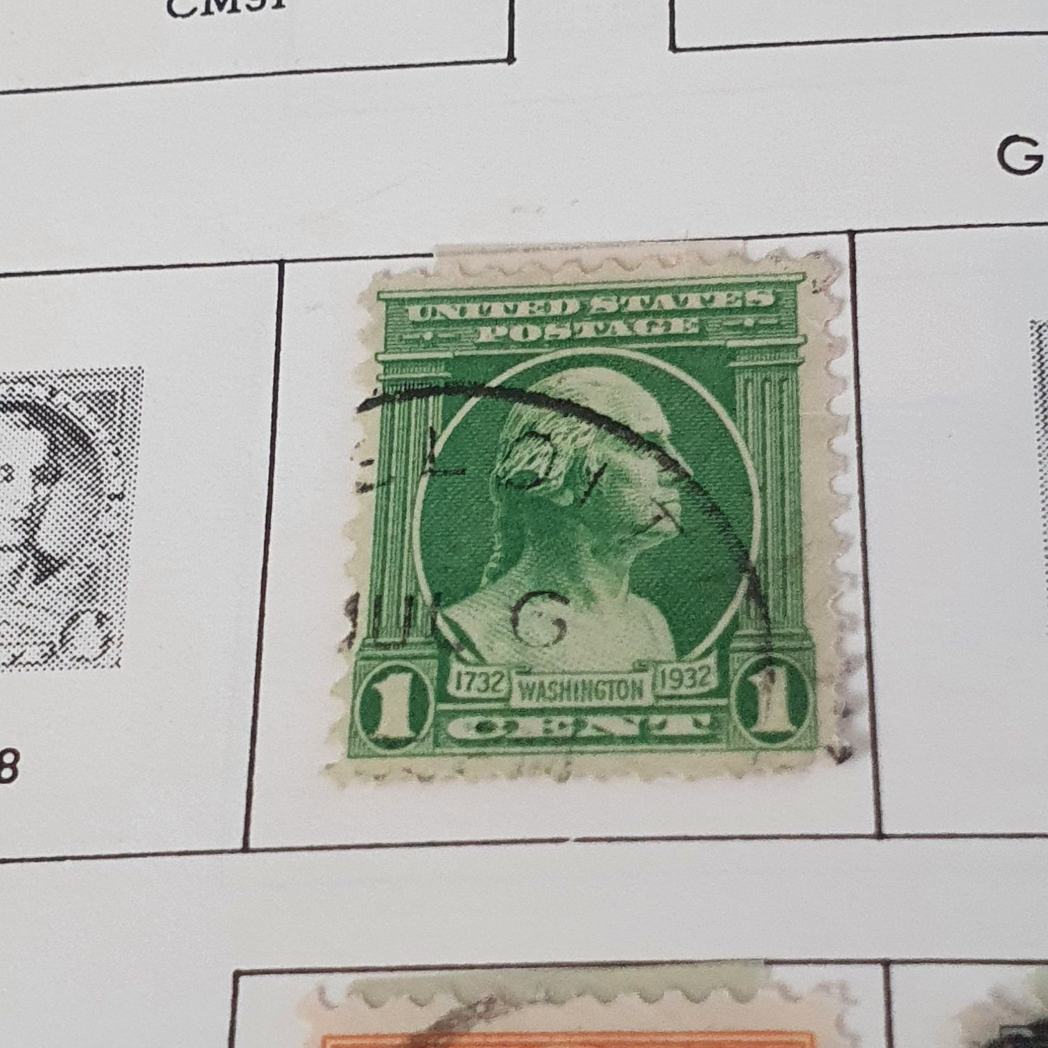 George Washinton Bi- Centennial  stamp collectible - Main Image 2