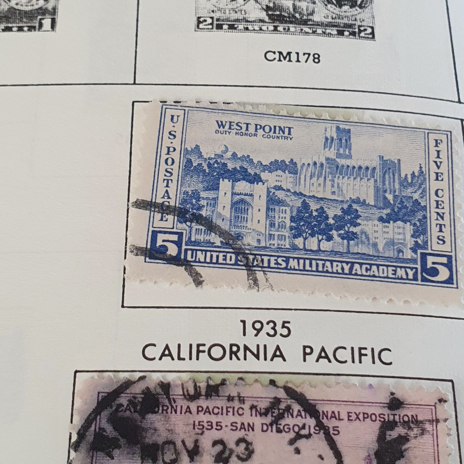 Army And Navy  stamp collectible - Main Image 2