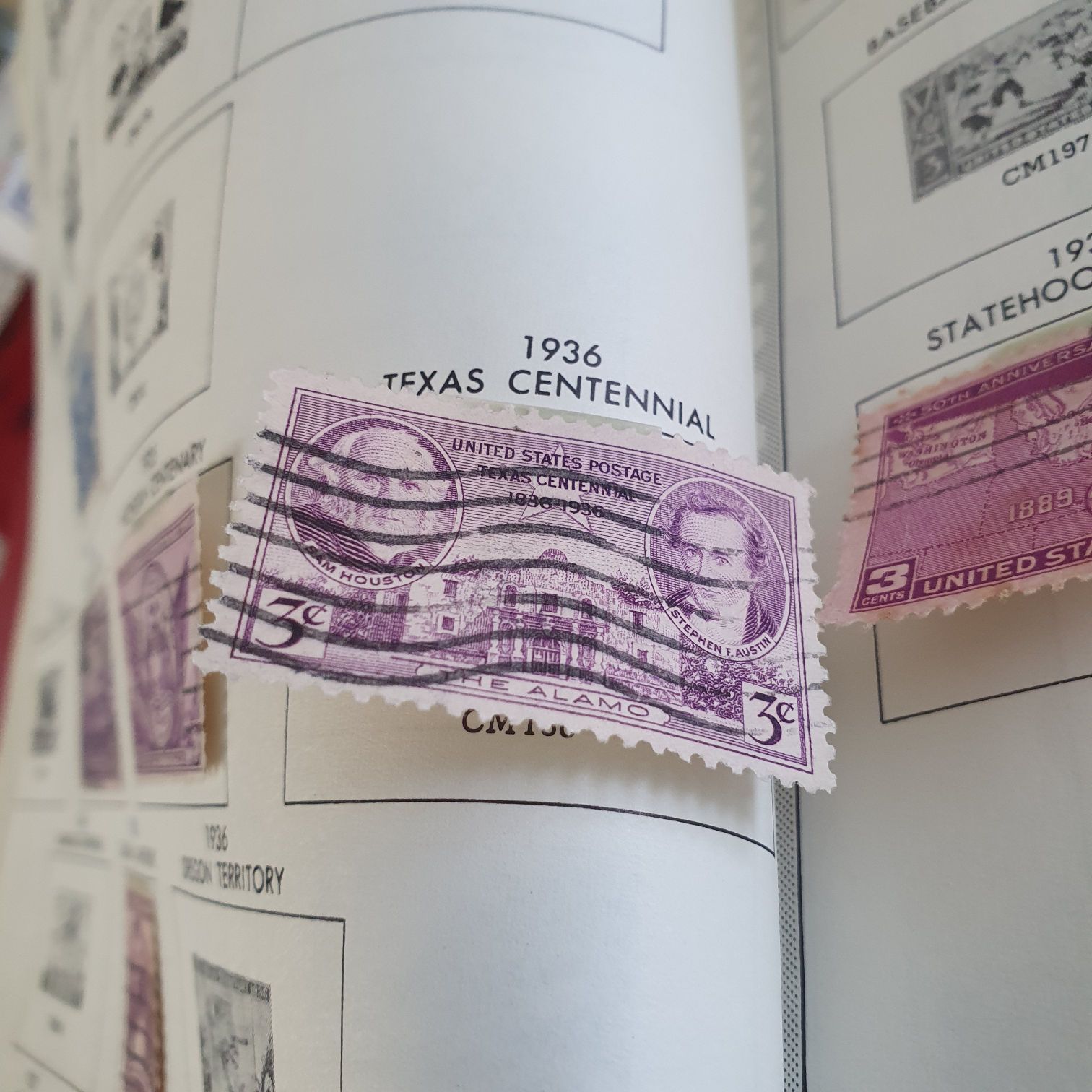 Texas Centennial  stamp collectible - Main Image 2