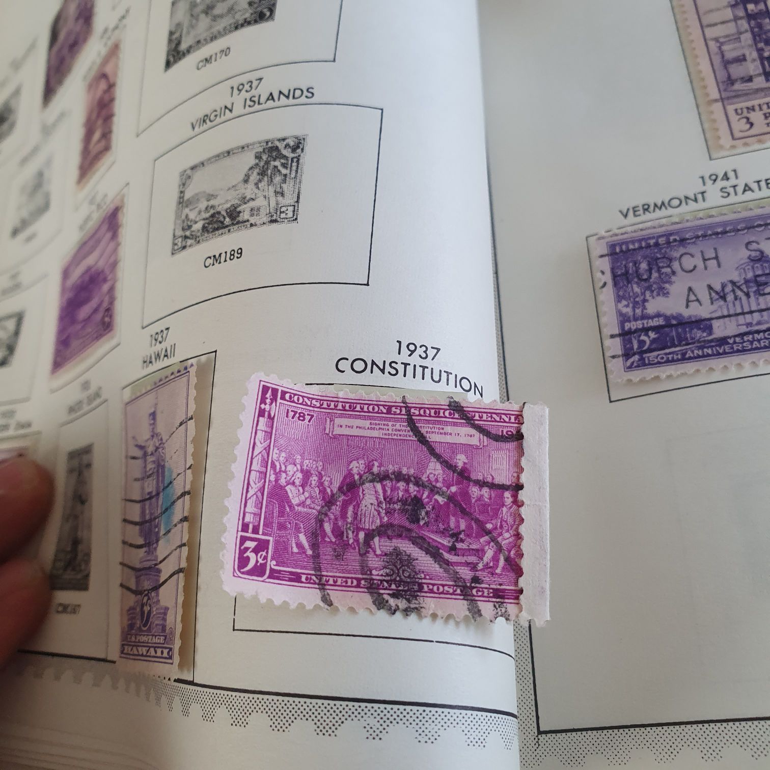 Constitution  stamp collectible - Main Image 2