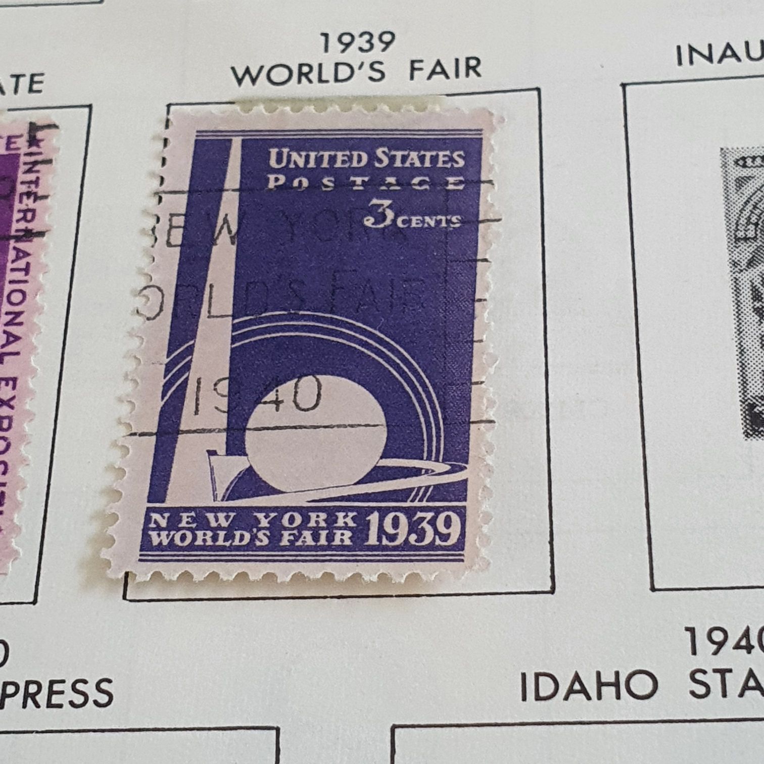 World’ S Fair  stamp collectible - Main Image 2