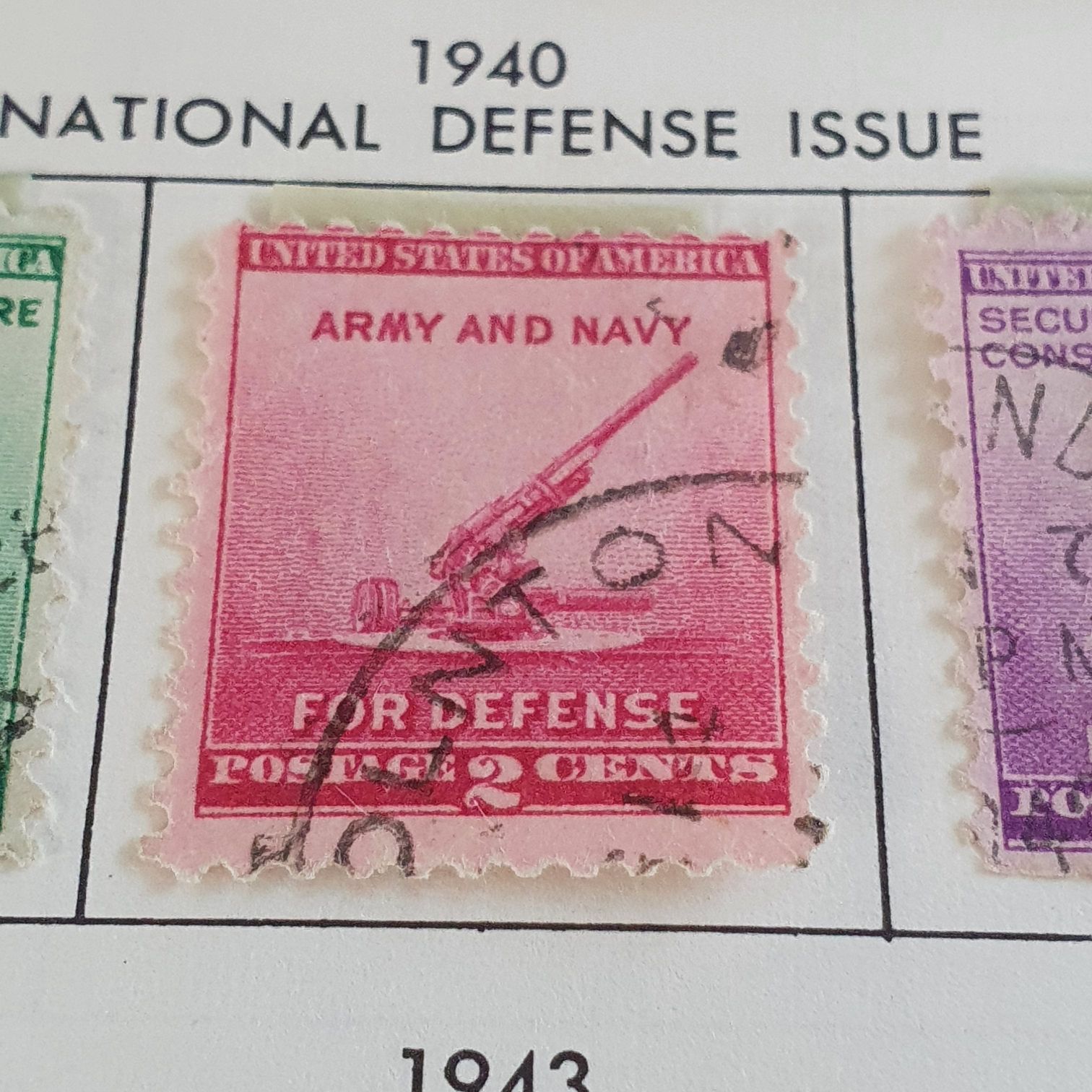 National Defense  stamp collectible - Main Image 2