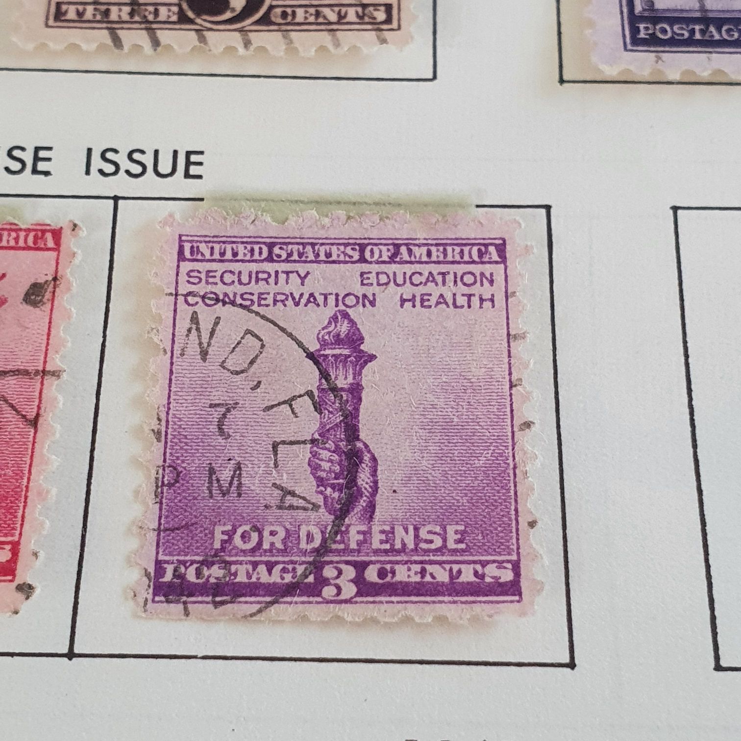 National Defense  stamp collectible - Main Image 2