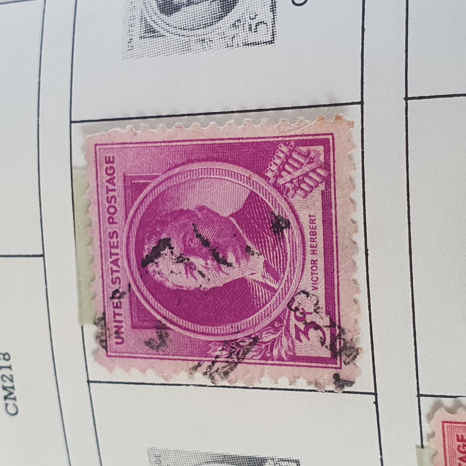 Famous Americans Commemorative  stamp collectible - Main Image 2