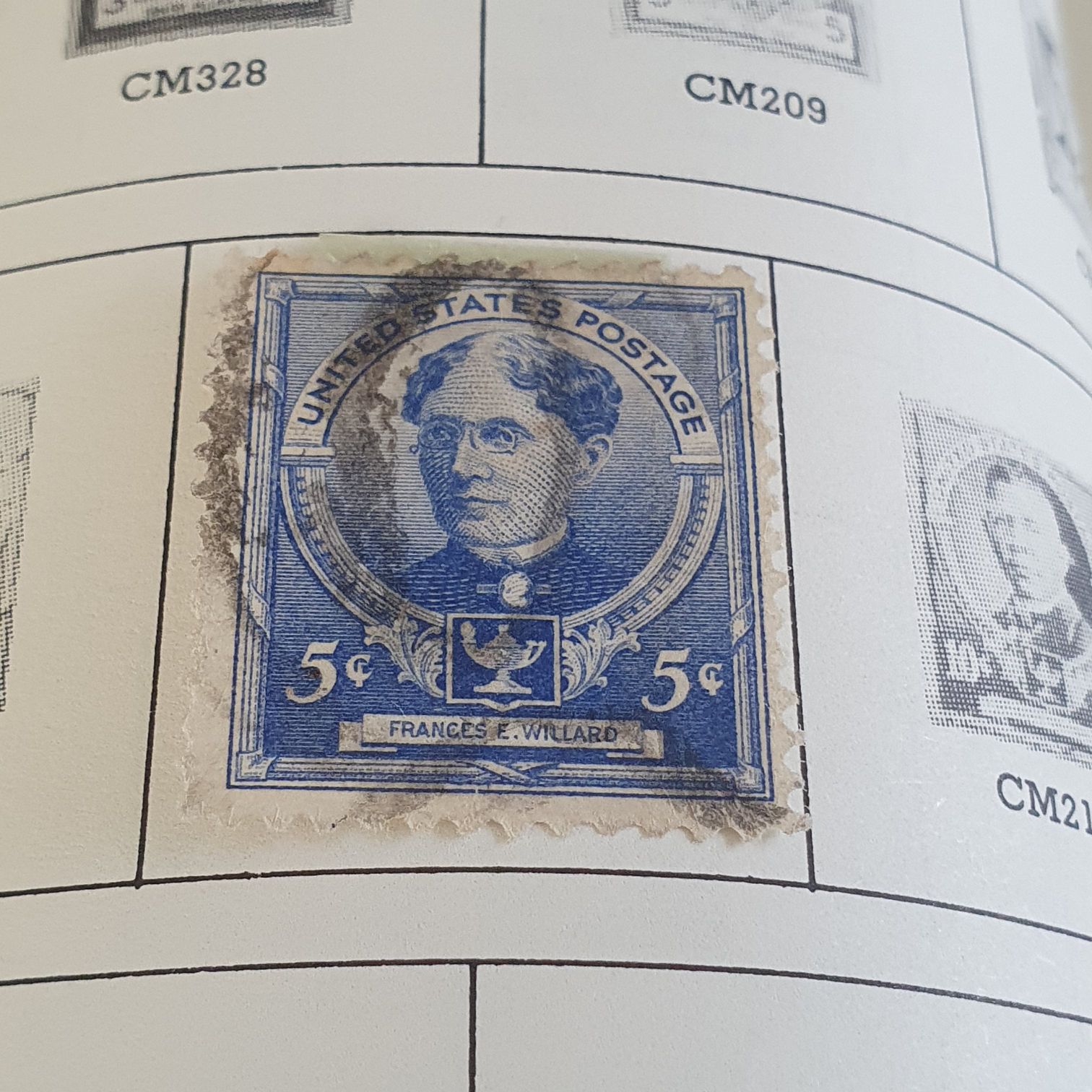 Famous Americans Commemorative  stamp collectible - Main Image 2