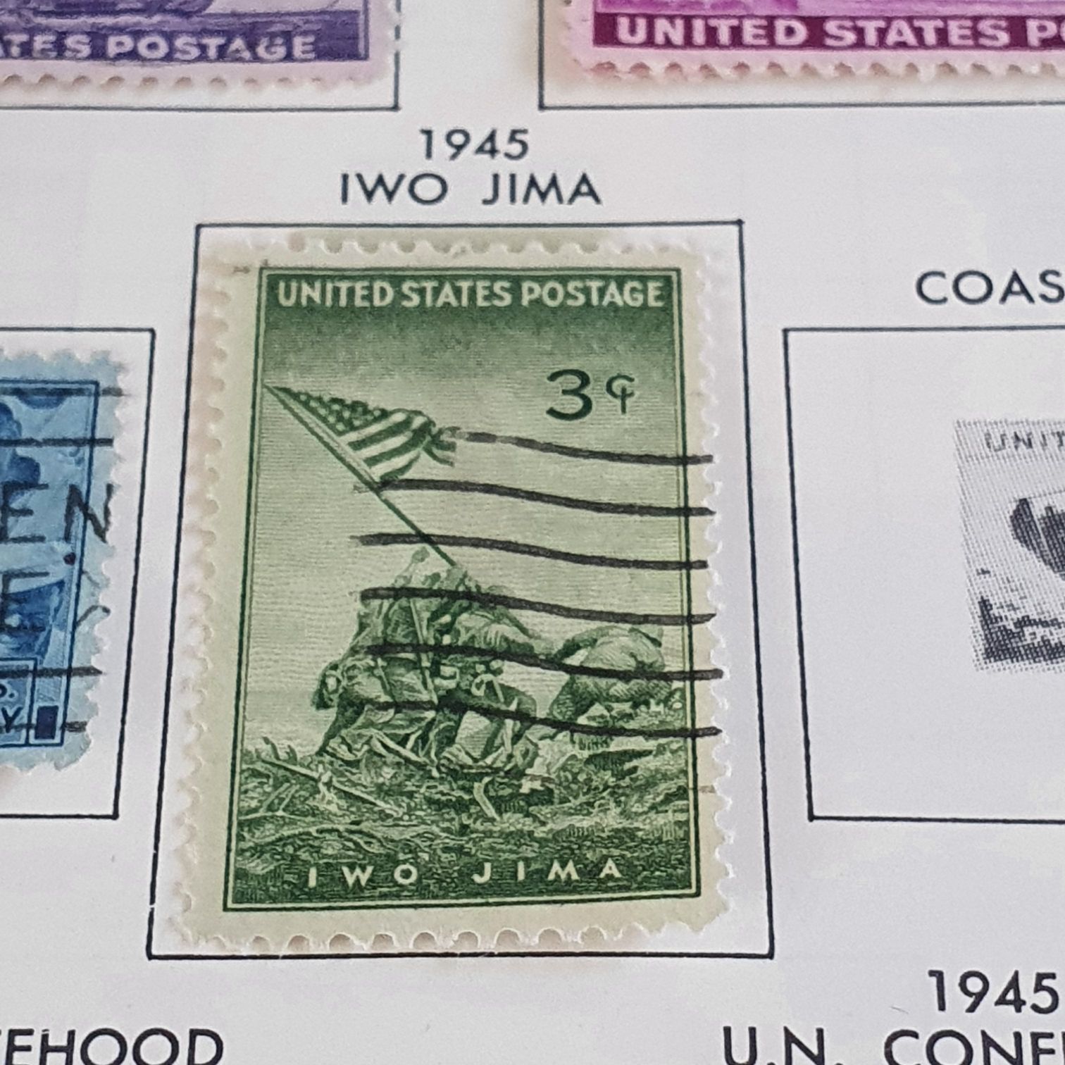 Iwo Jima  stamp collectible - Main Image 2