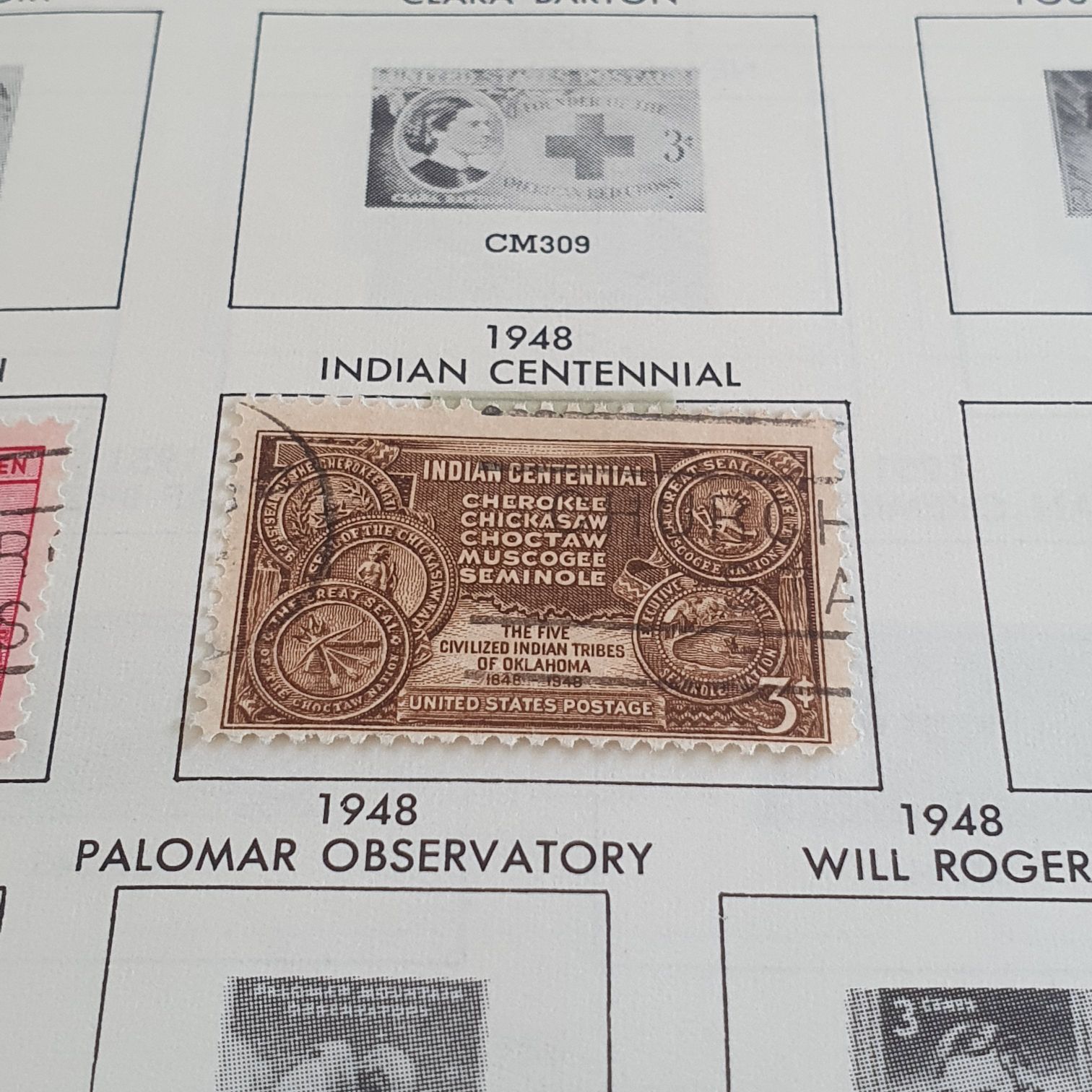 Indian Centennial  stamp collectible - Main Image 2