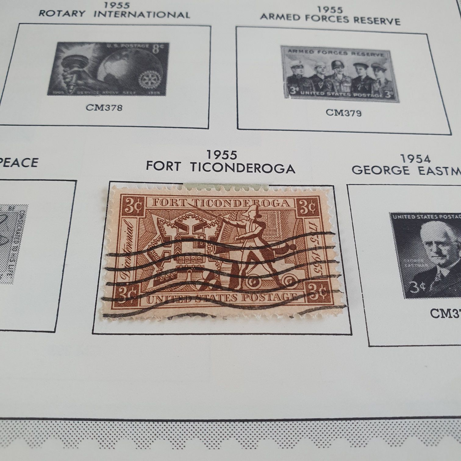 Fort Ticonderoga  stamp collectible - Main Image 2