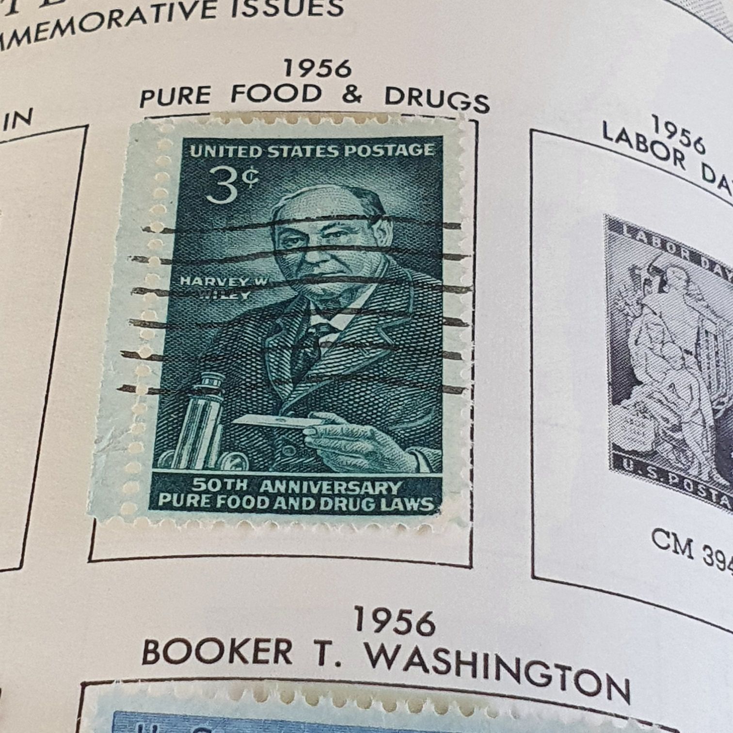 Pure Food & Drugs  stamp collectible - Main Image 2