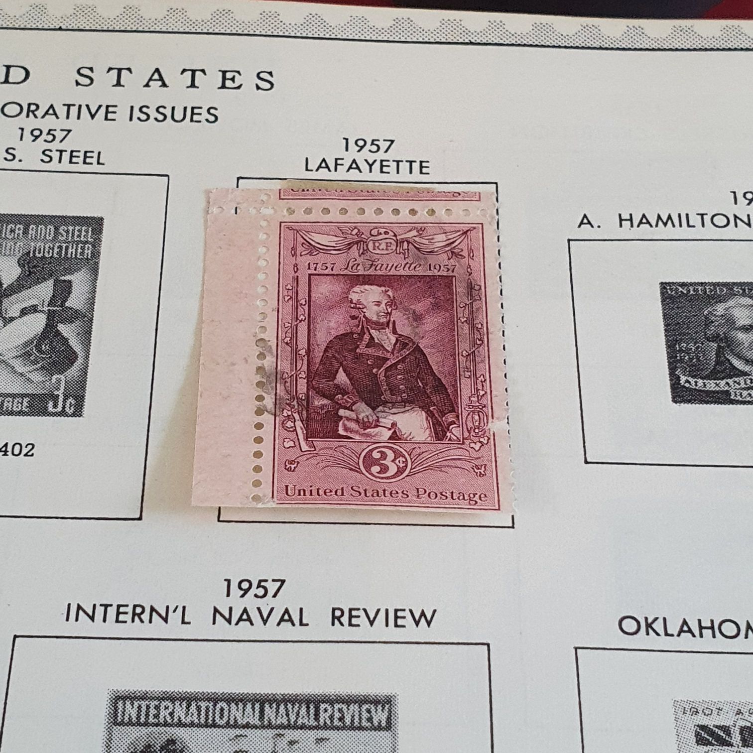 Lafayette  stamp collectible - Main Image 2