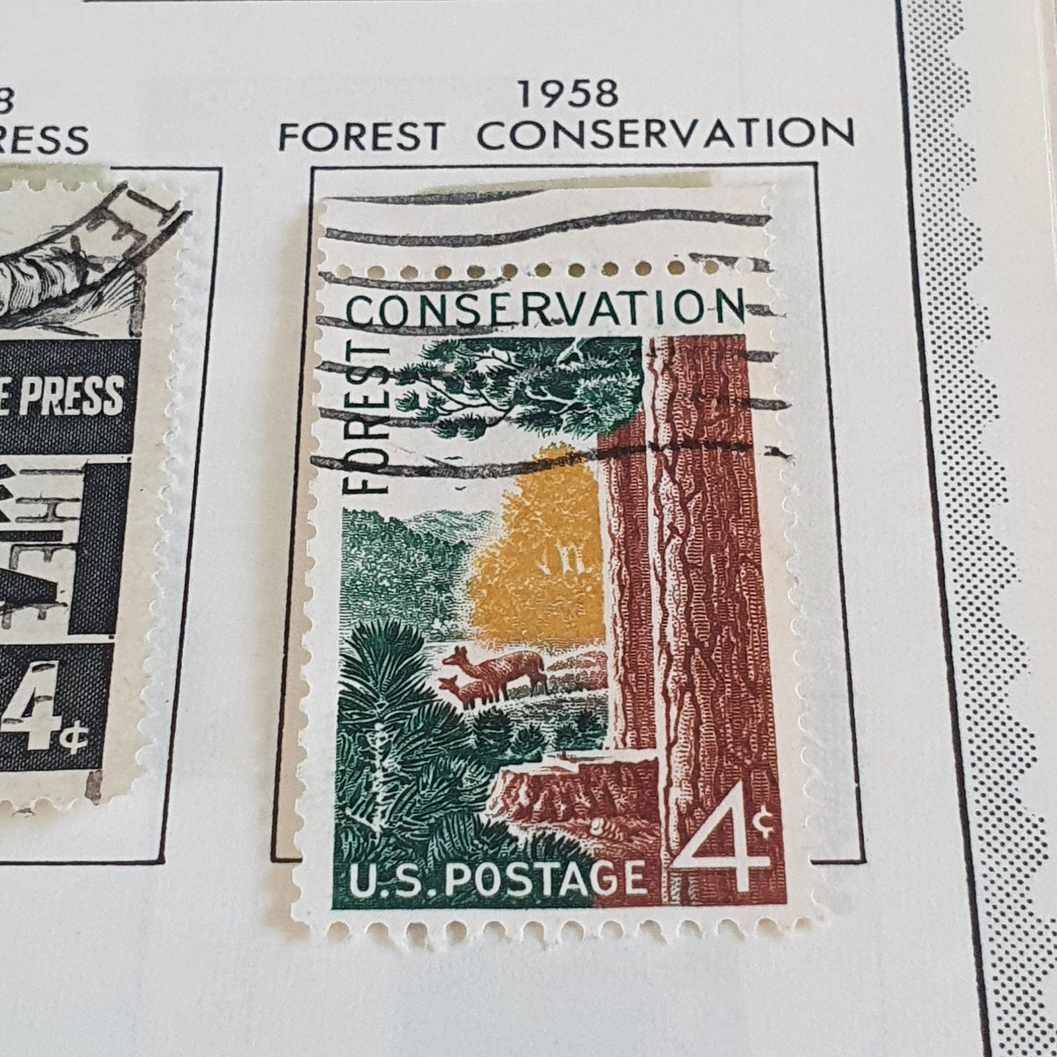 Forest Conservation  stamp collectible - Main Image 2