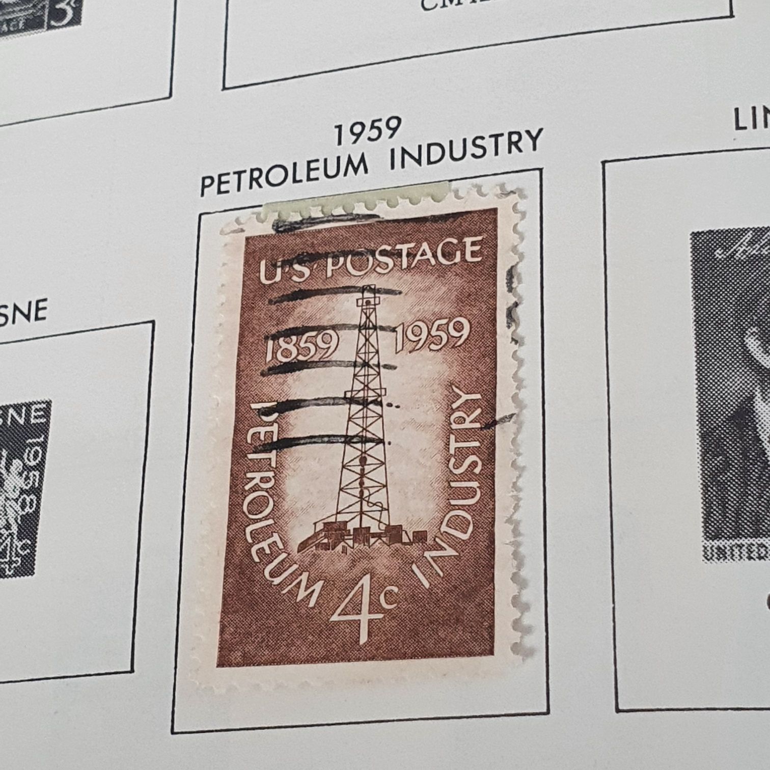 Petroleum Industry  stamp collectible - Main Image 2
