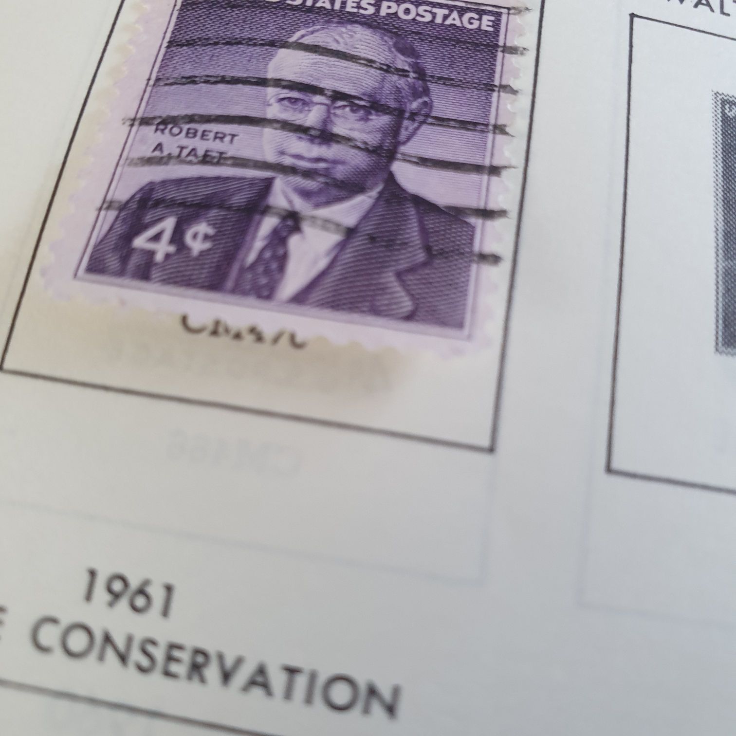 Robert A. Taft  stamp collectible - Main Image 2