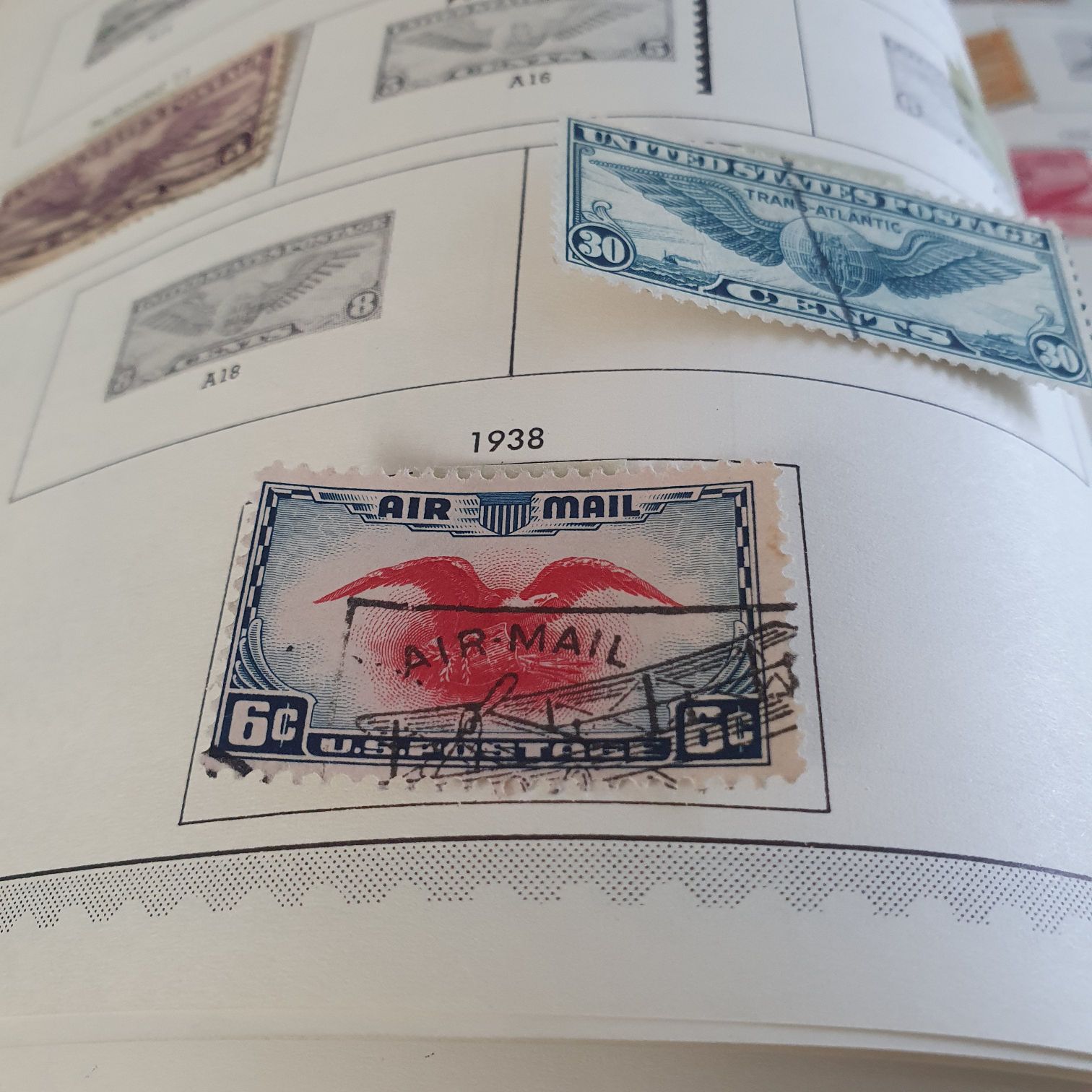 Air Mail Issues  stamp collectible - Main Image 2