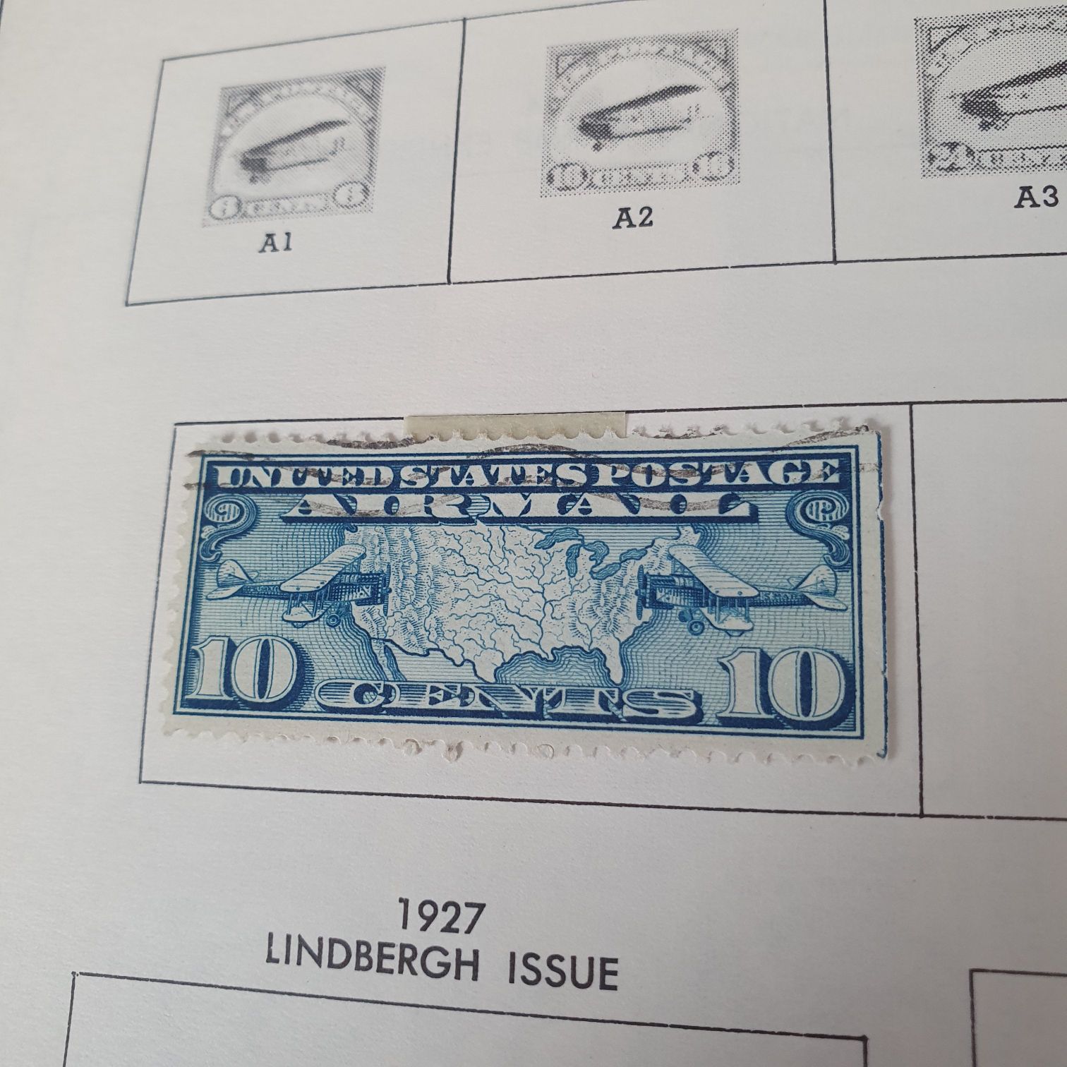 Air Mail Issues  stamp collectible - Main Image 2