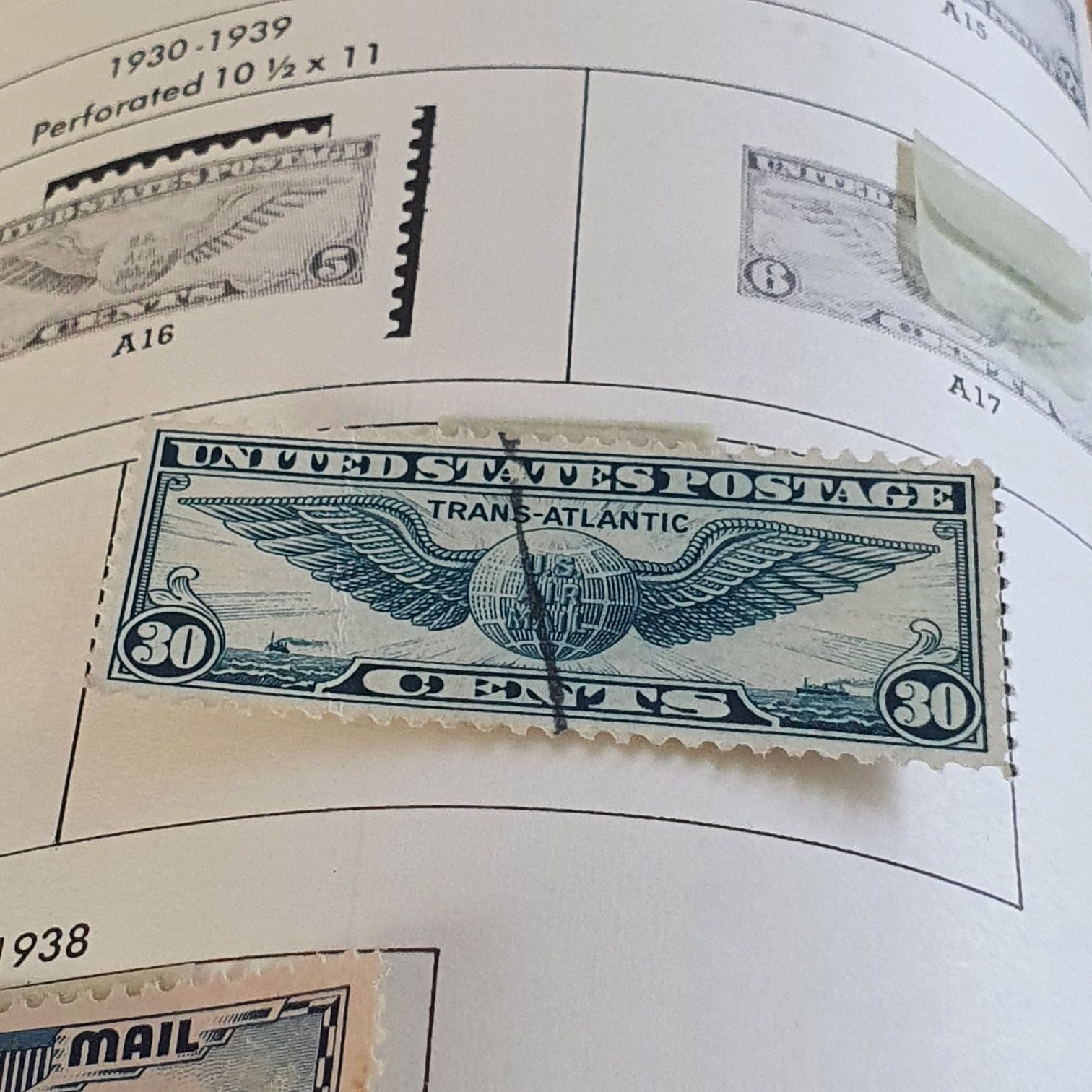 Air Mail Issues  stamp collectible - Main Image 2