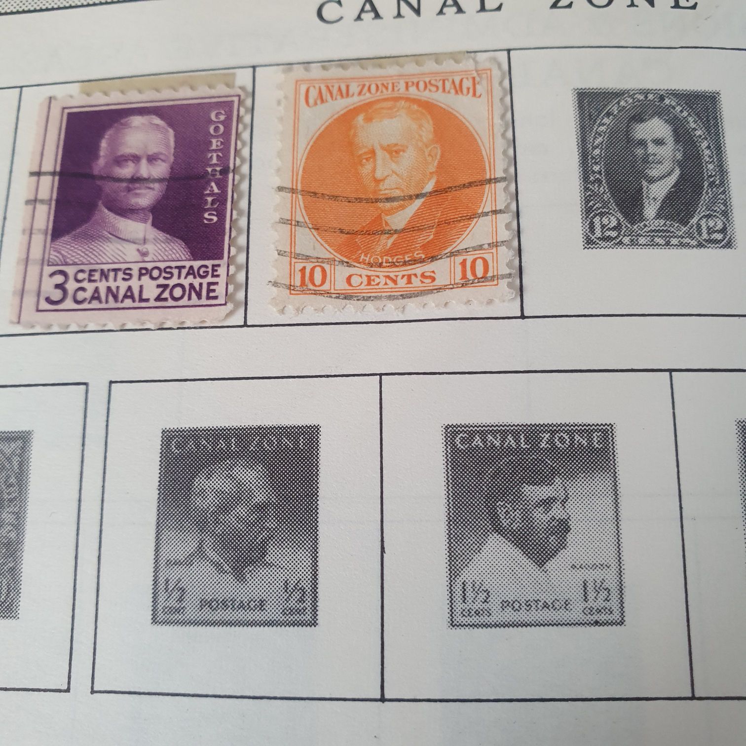Canal Zone  stamp collectible - Main Image 2