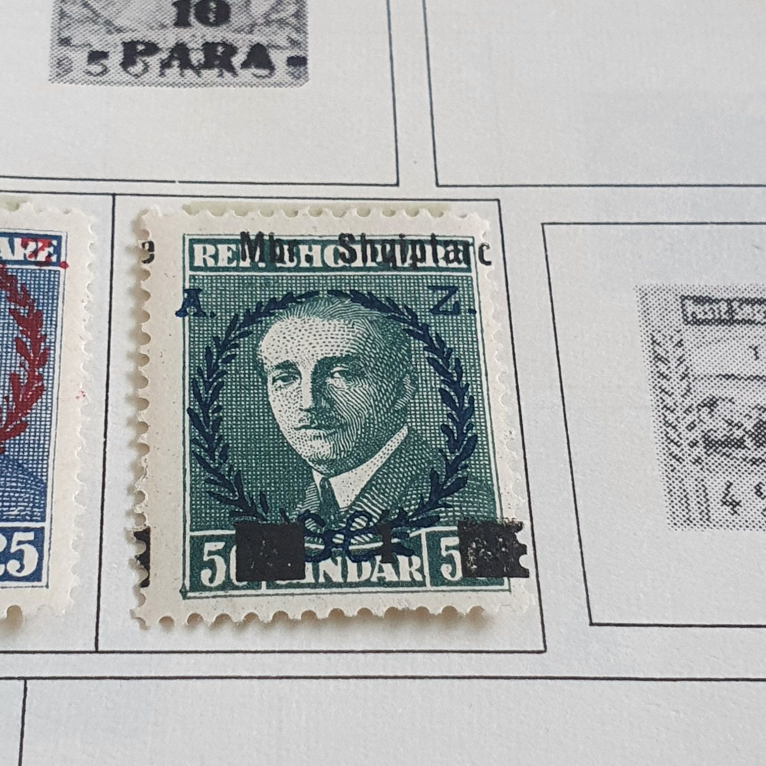 50 Qindar  stamp collectible - Main Image 2