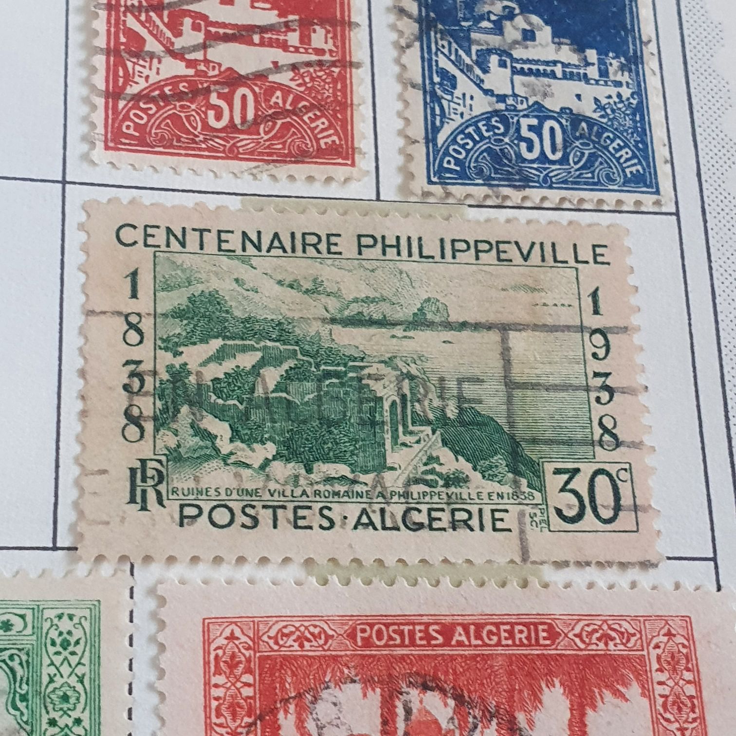 Centenaire Philippeville  stamp collectible - Main Image 2