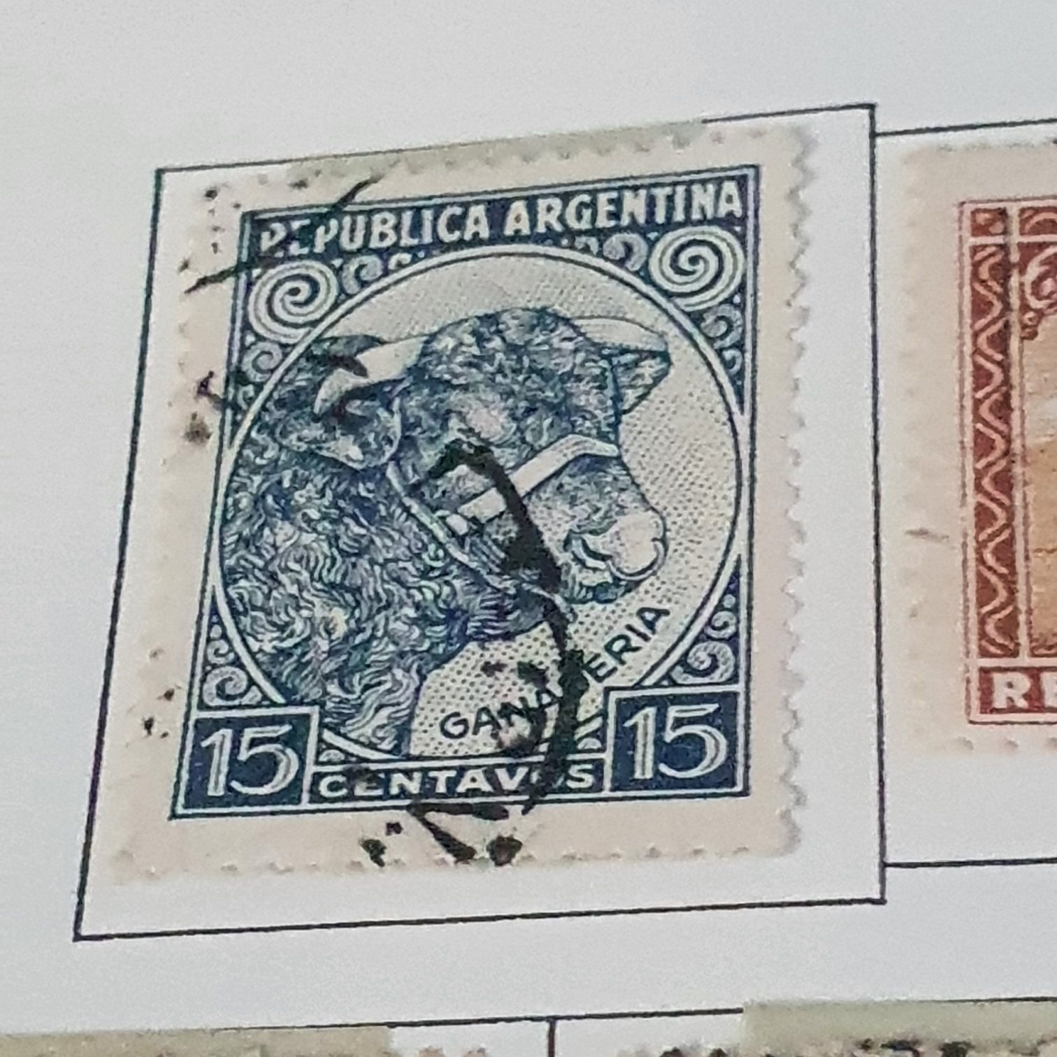Ganaderia  stamp collectible - Main Image 2