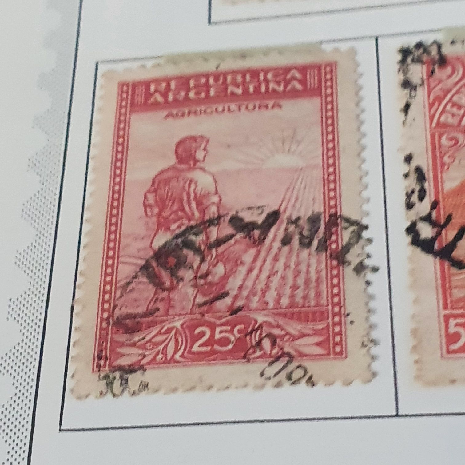 Agricultura  stamp collectible - Main Image 2