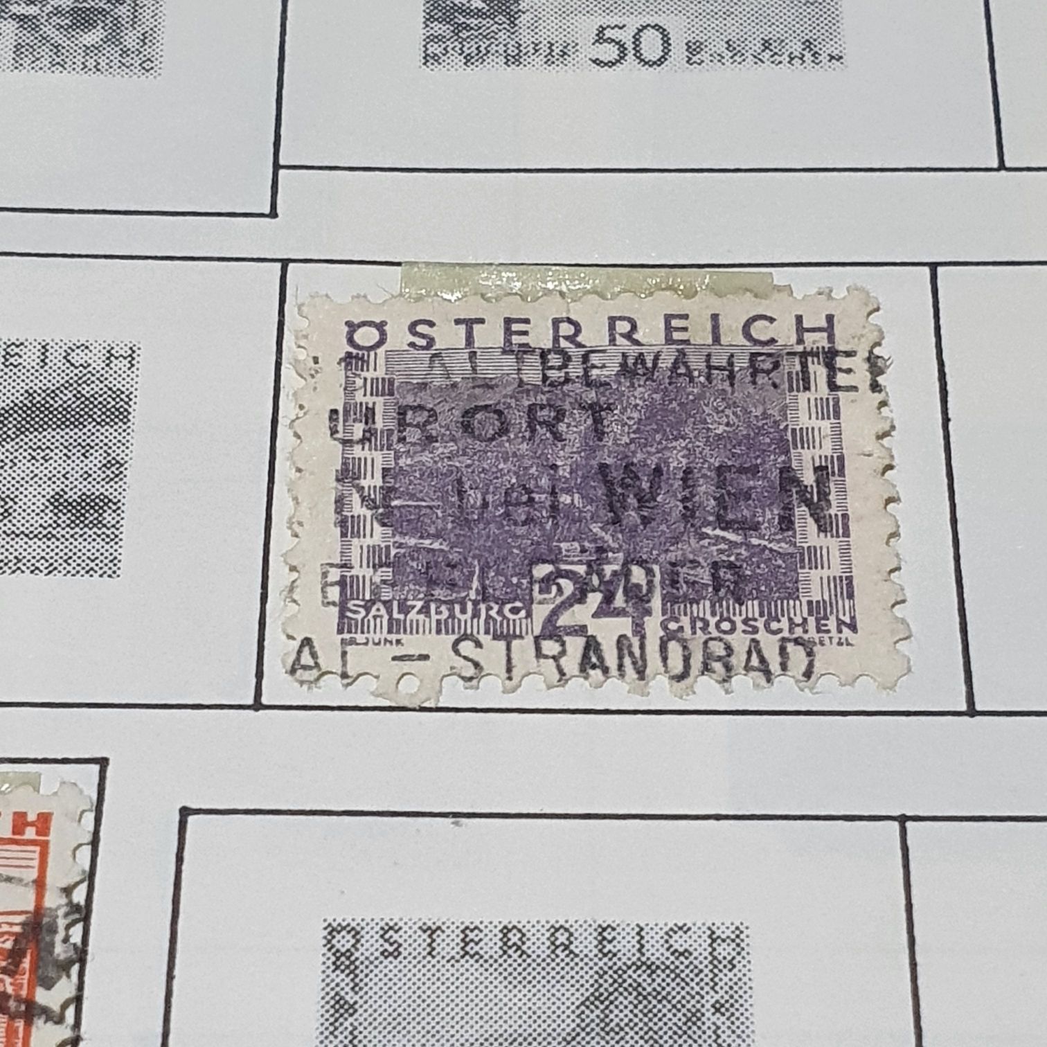 Osterreich  stamp collectible - Main Image 2