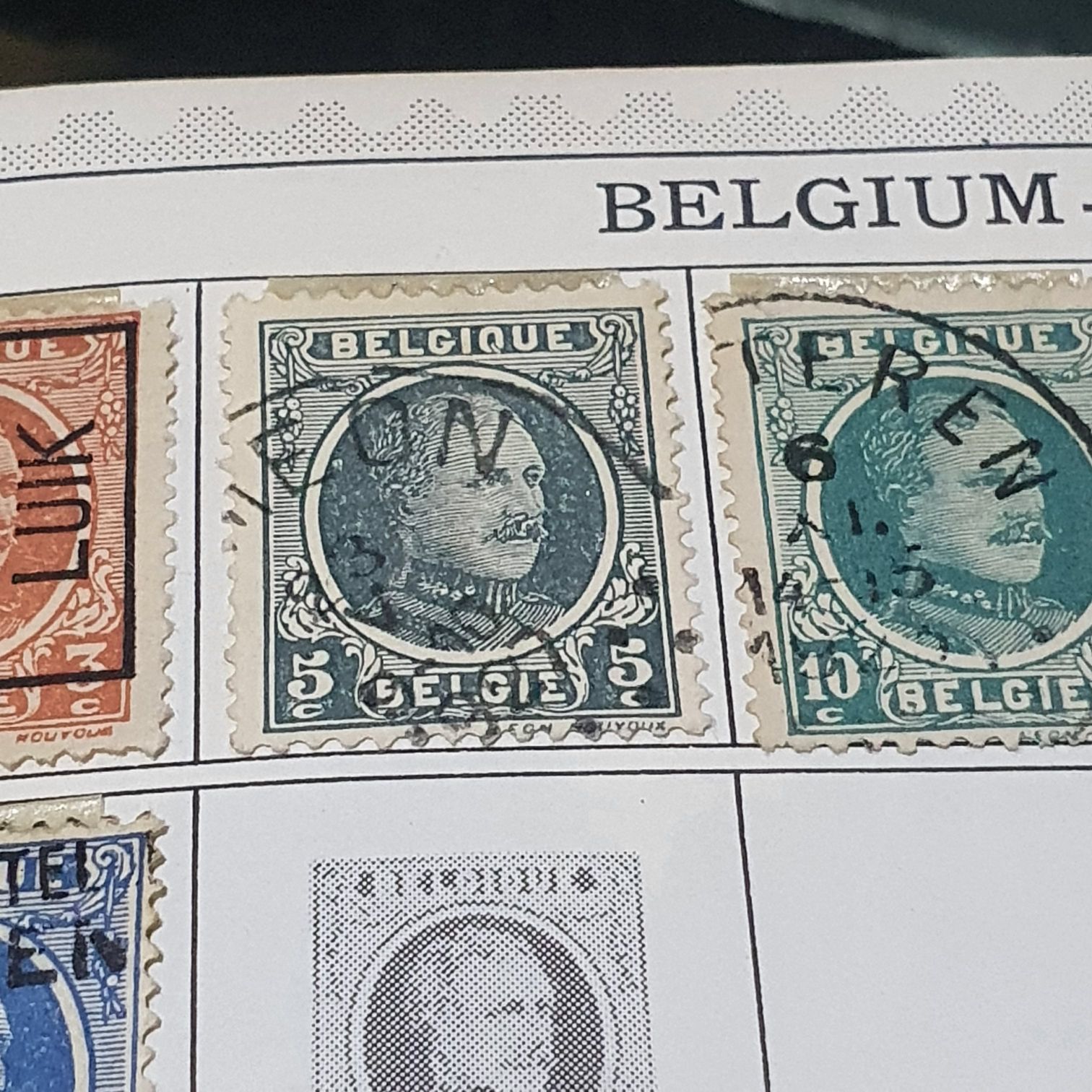 Bélgica  stamp collectible - Main Image 2