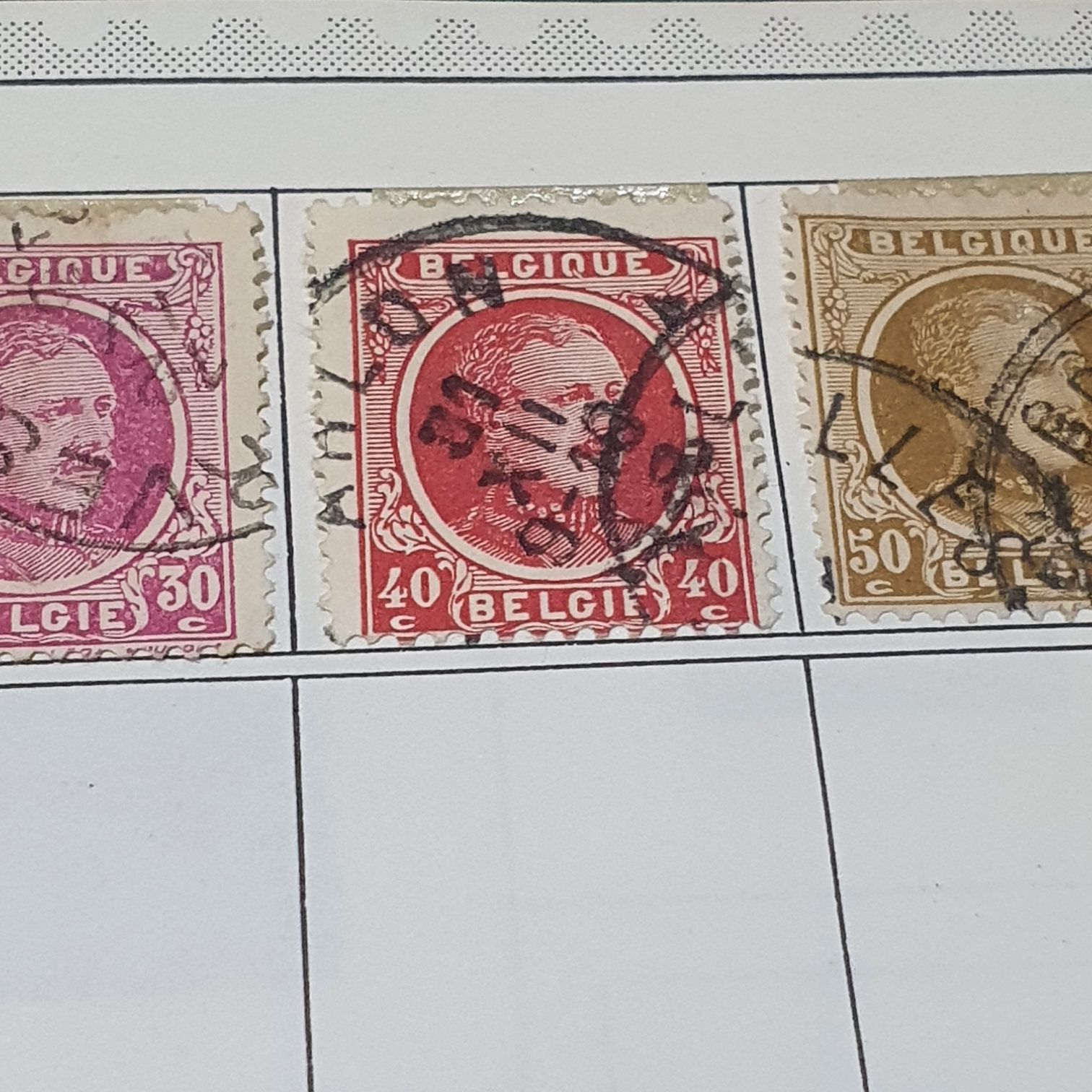 Bélgica  stamp collectible - Main Image 2