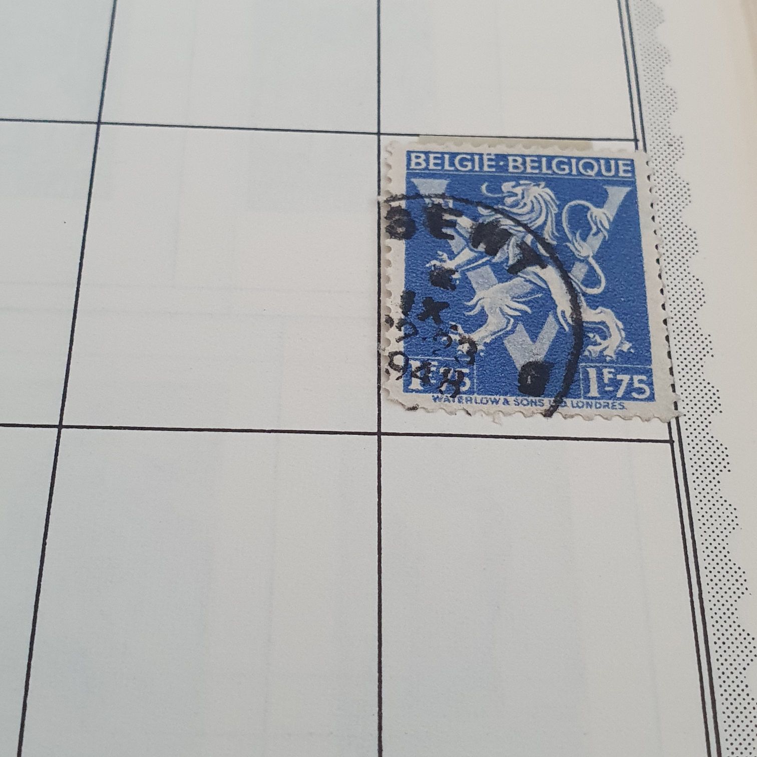 Bélgica  stamp collectible - Main Image 2