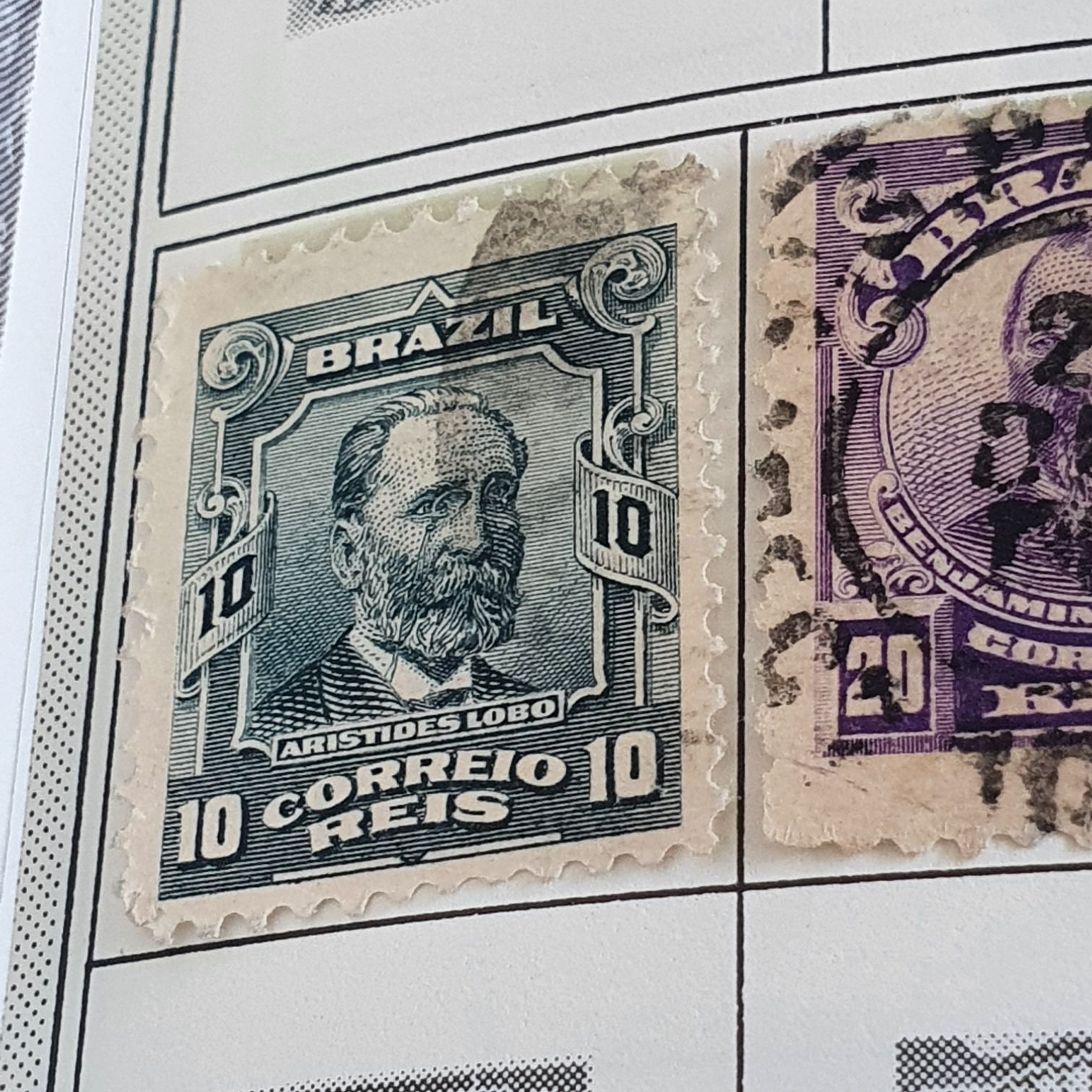 Aristides Lobo  stamp collectible - Main Image 2