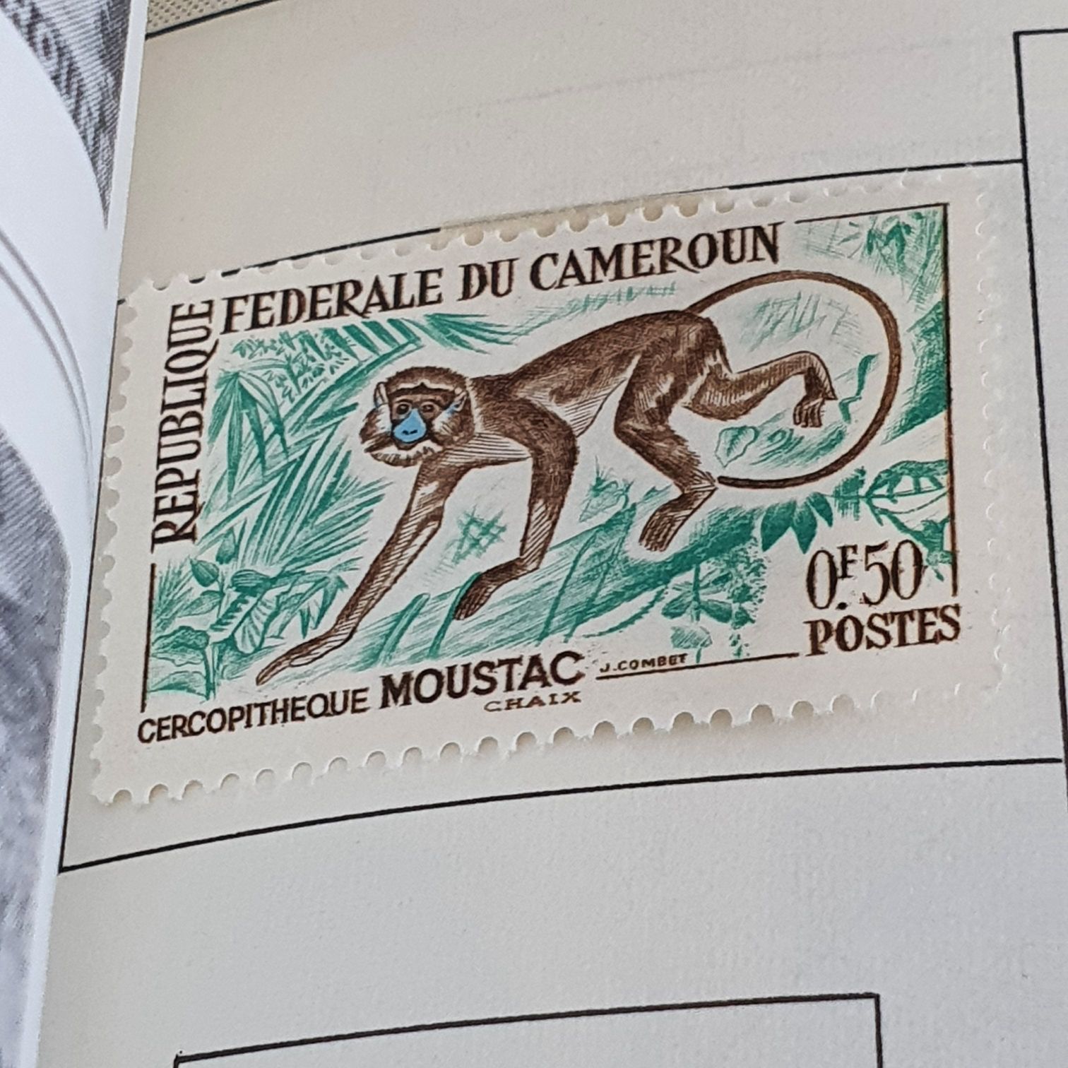 Moustac  stamp collectible - Main Image 2