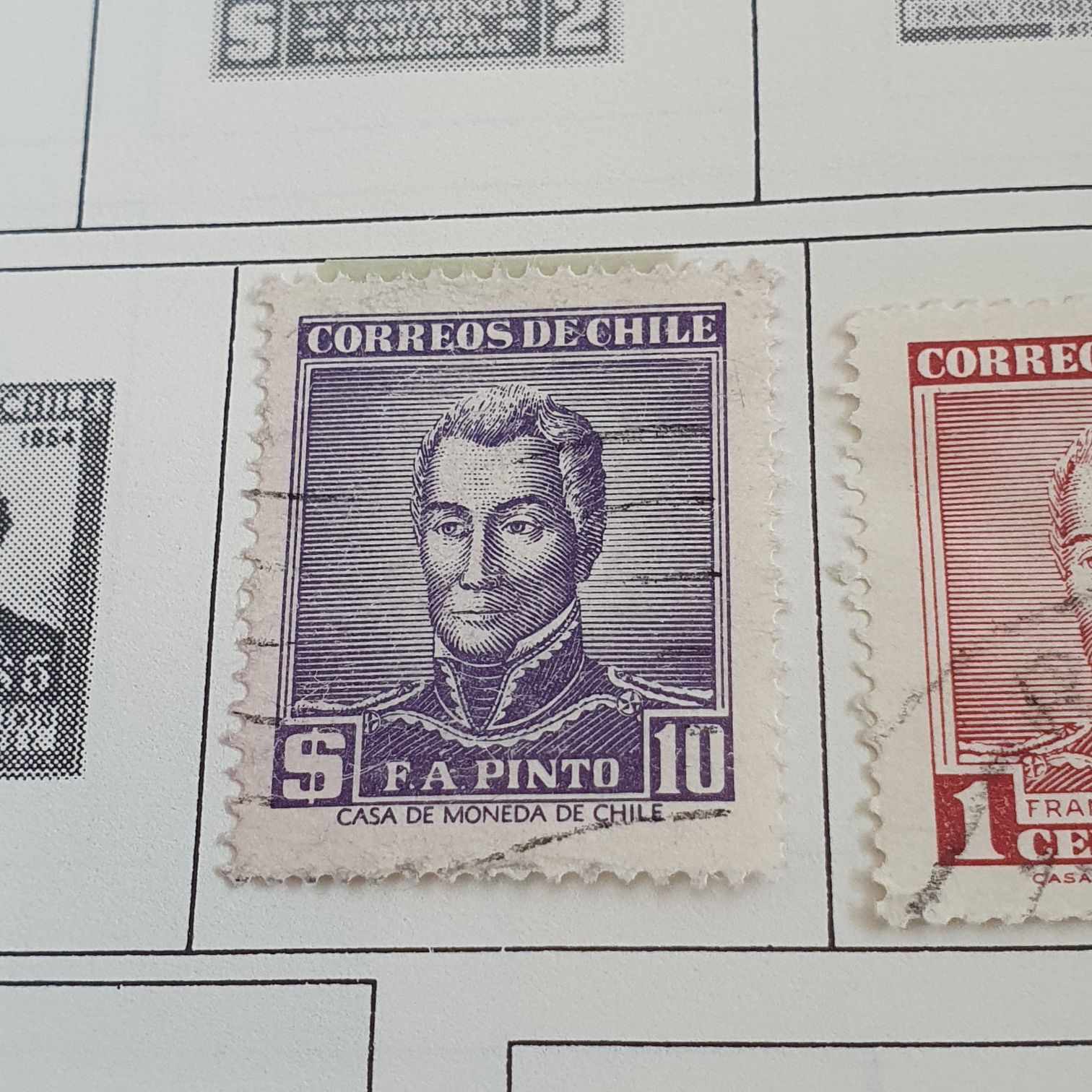 Chile  stamp collectible - Main Image 2