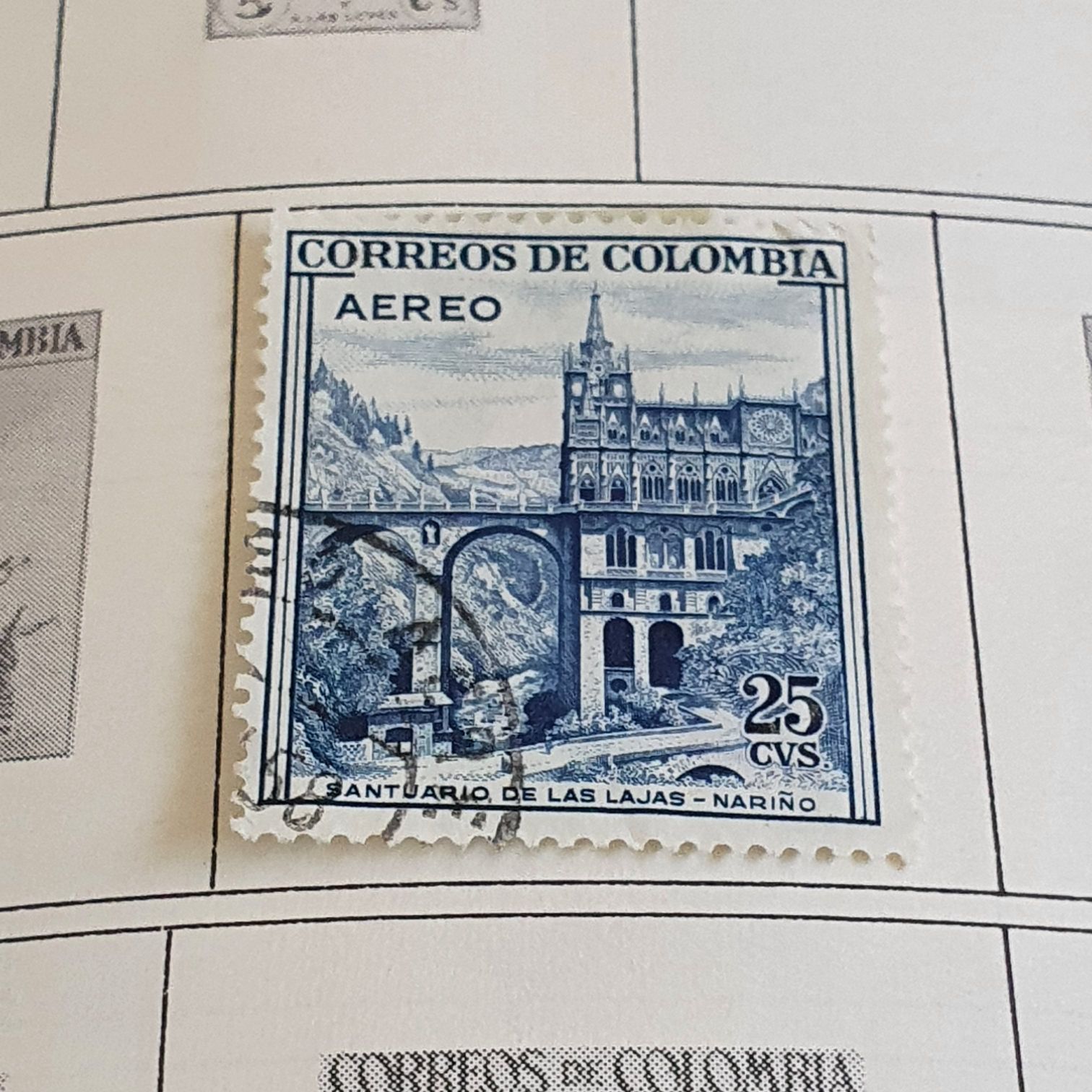 Santuario De Las Lajas  stamp collectible - Main Image 2