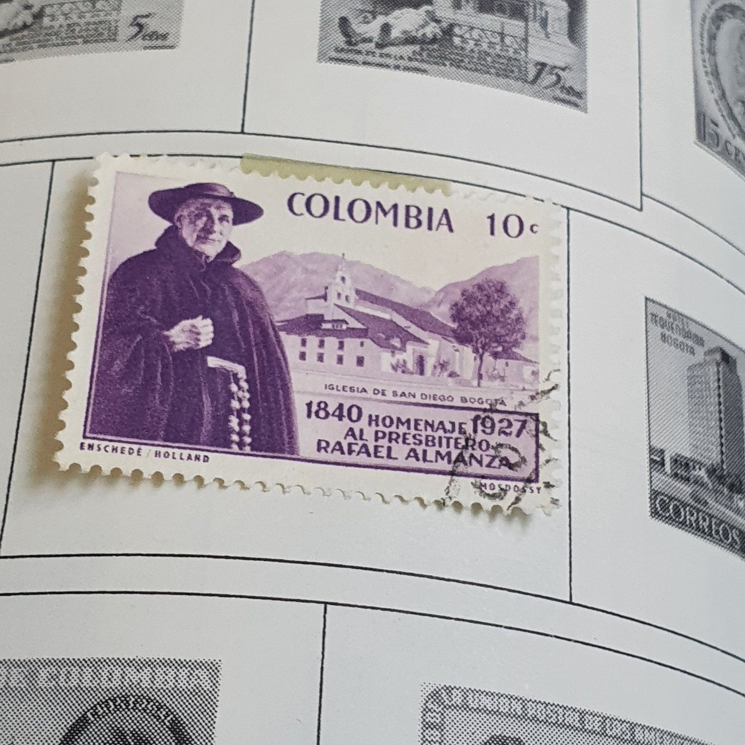 Rafael Almanza  stamp collectible - Main Image 2