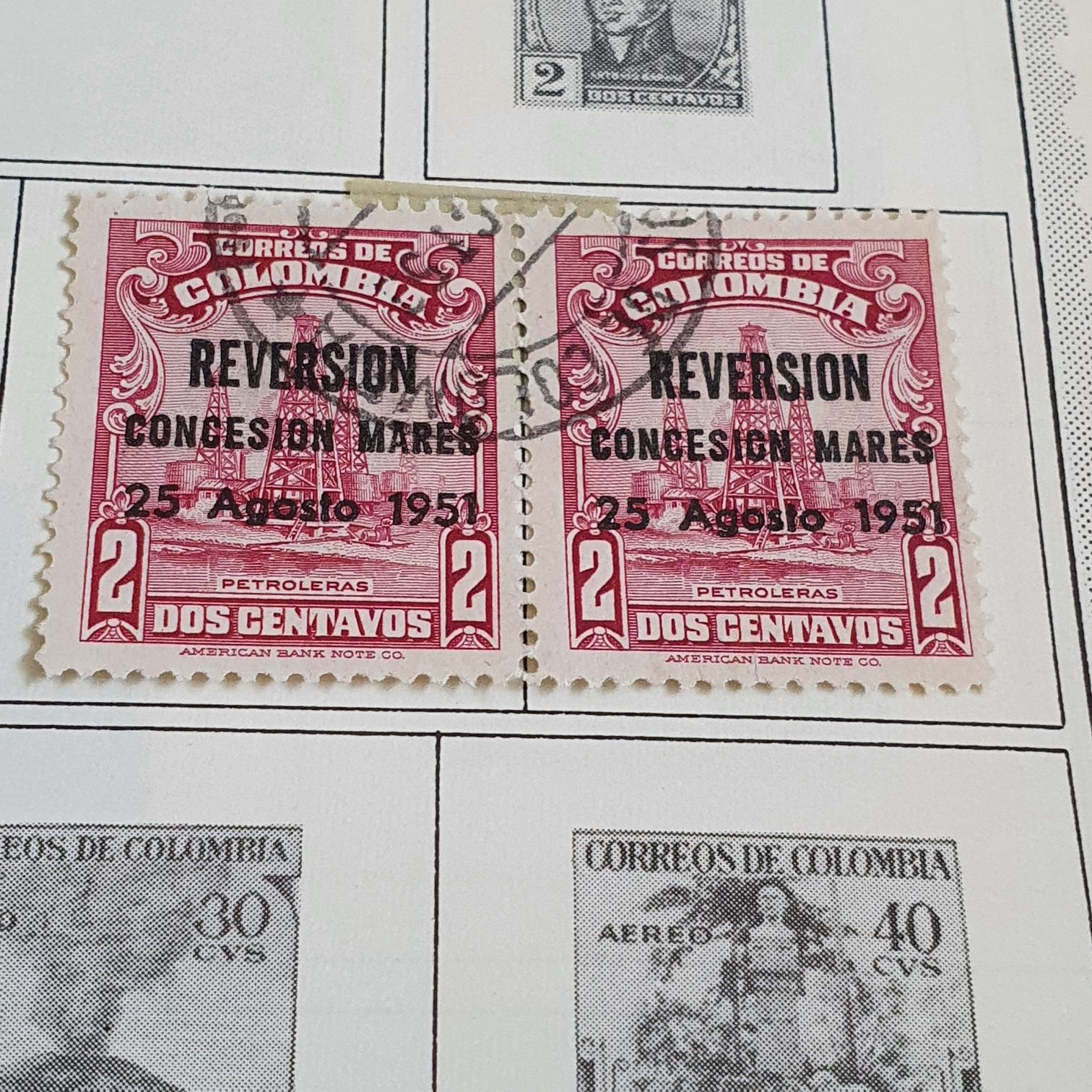 Petroleras  stamp collectible - Main Image 2