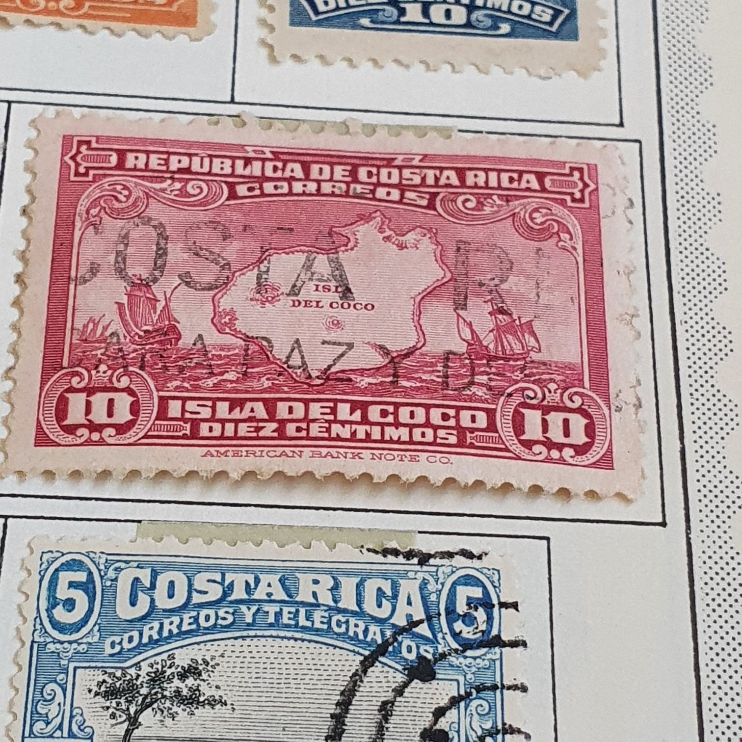 Isla Del Coco  stamp collectible - Main Image 2
