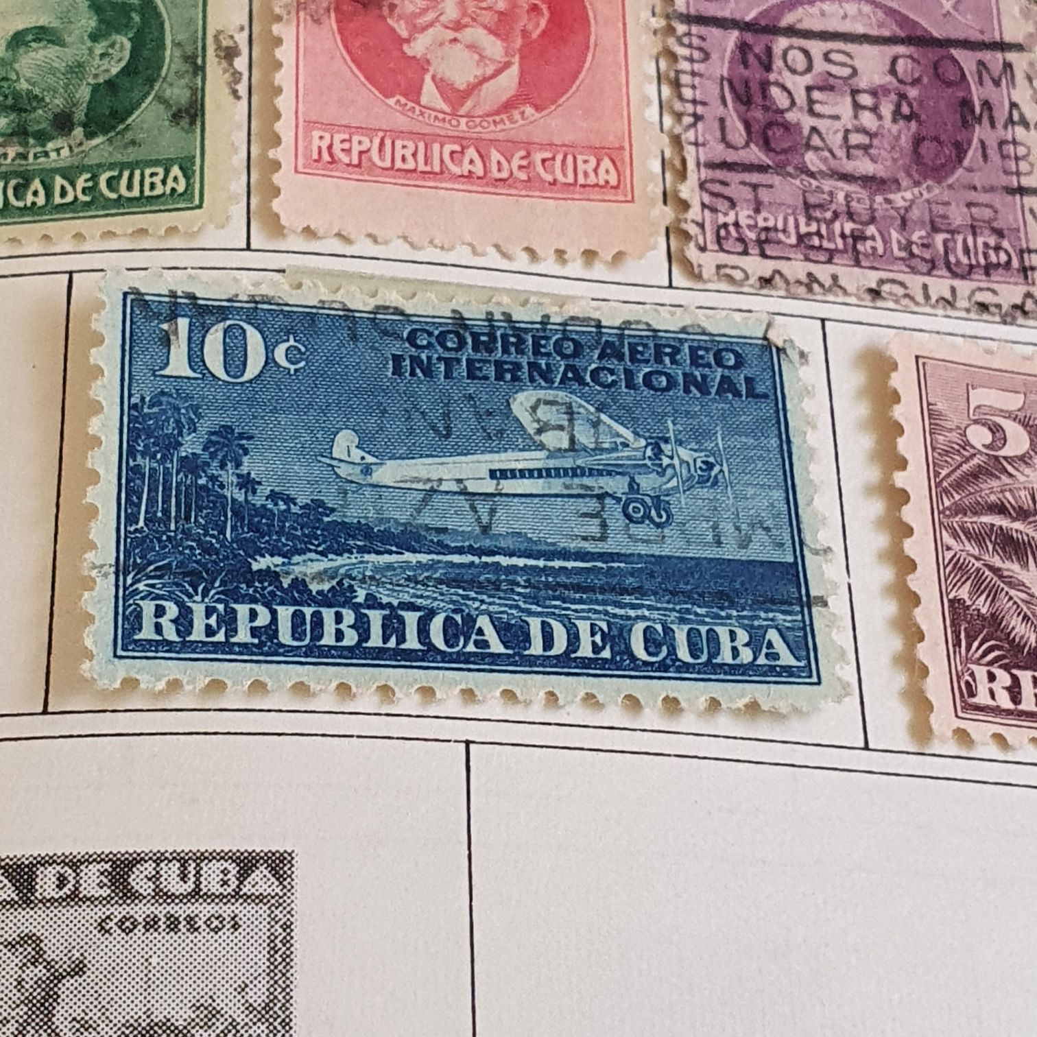 Correo Aéreo De Cuba  stamp collectible - Main Image 2