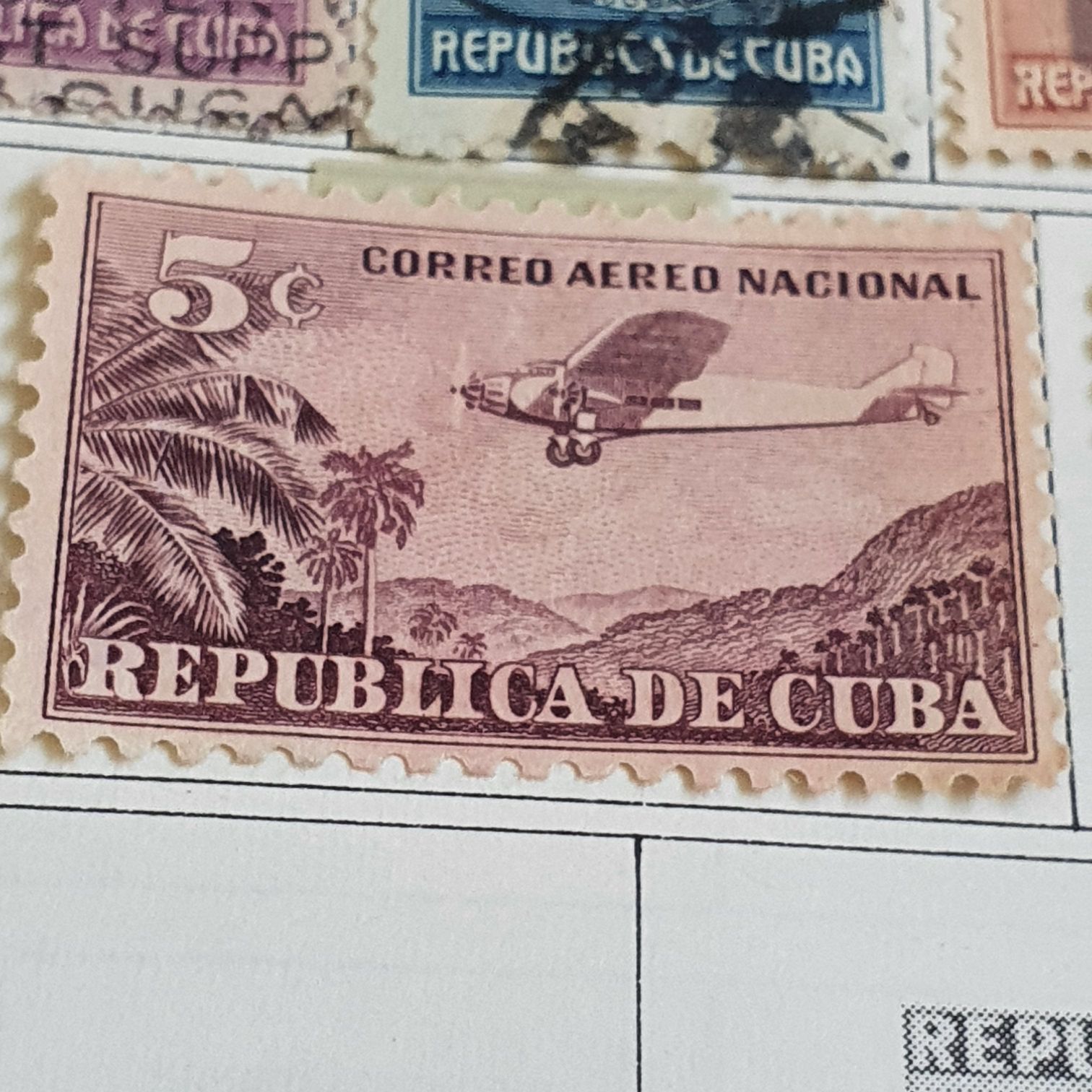 Correo Aéreo De Cuba  stamp collectible - Main Image 2