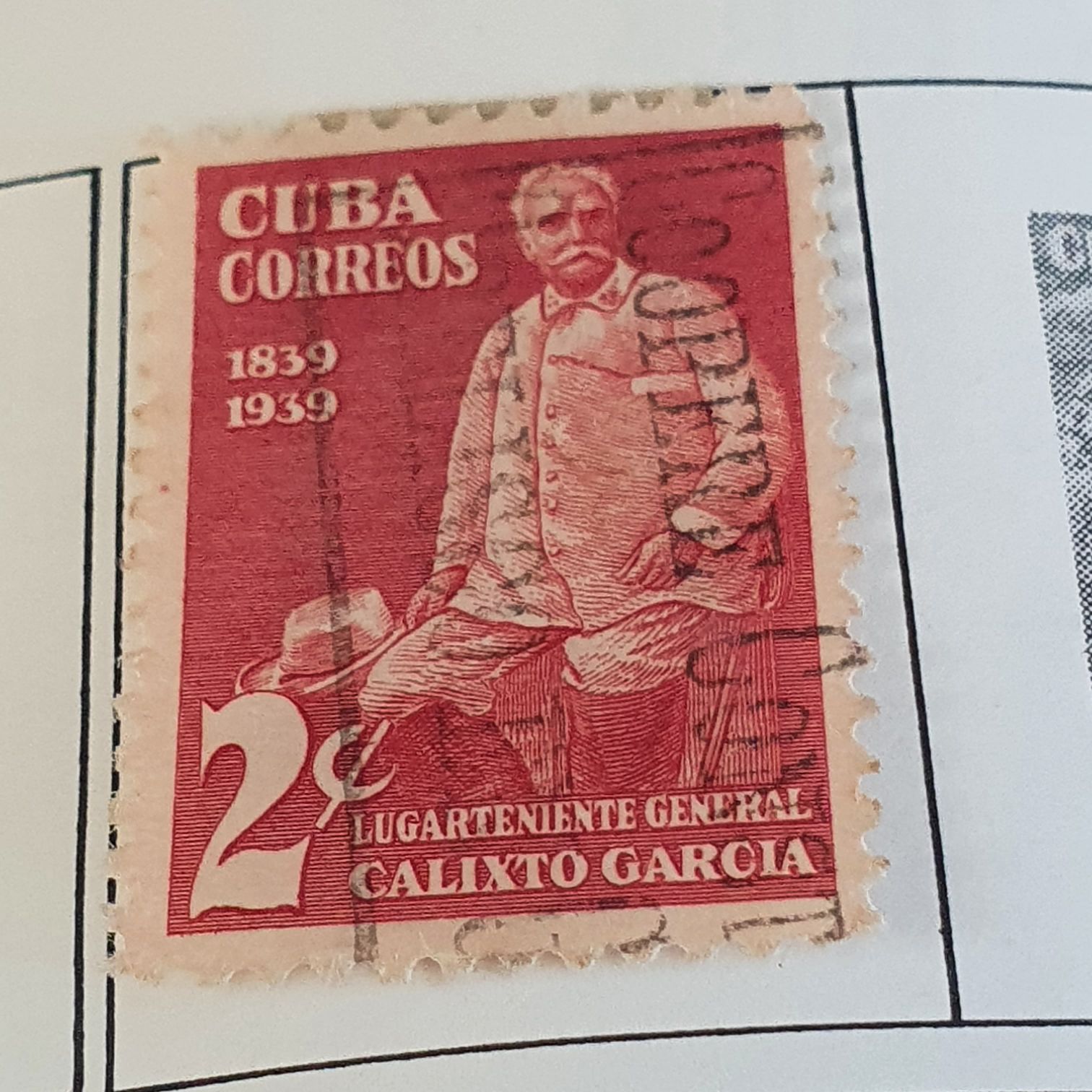 Calixto Garcia  stamp collectible - Main Image 2