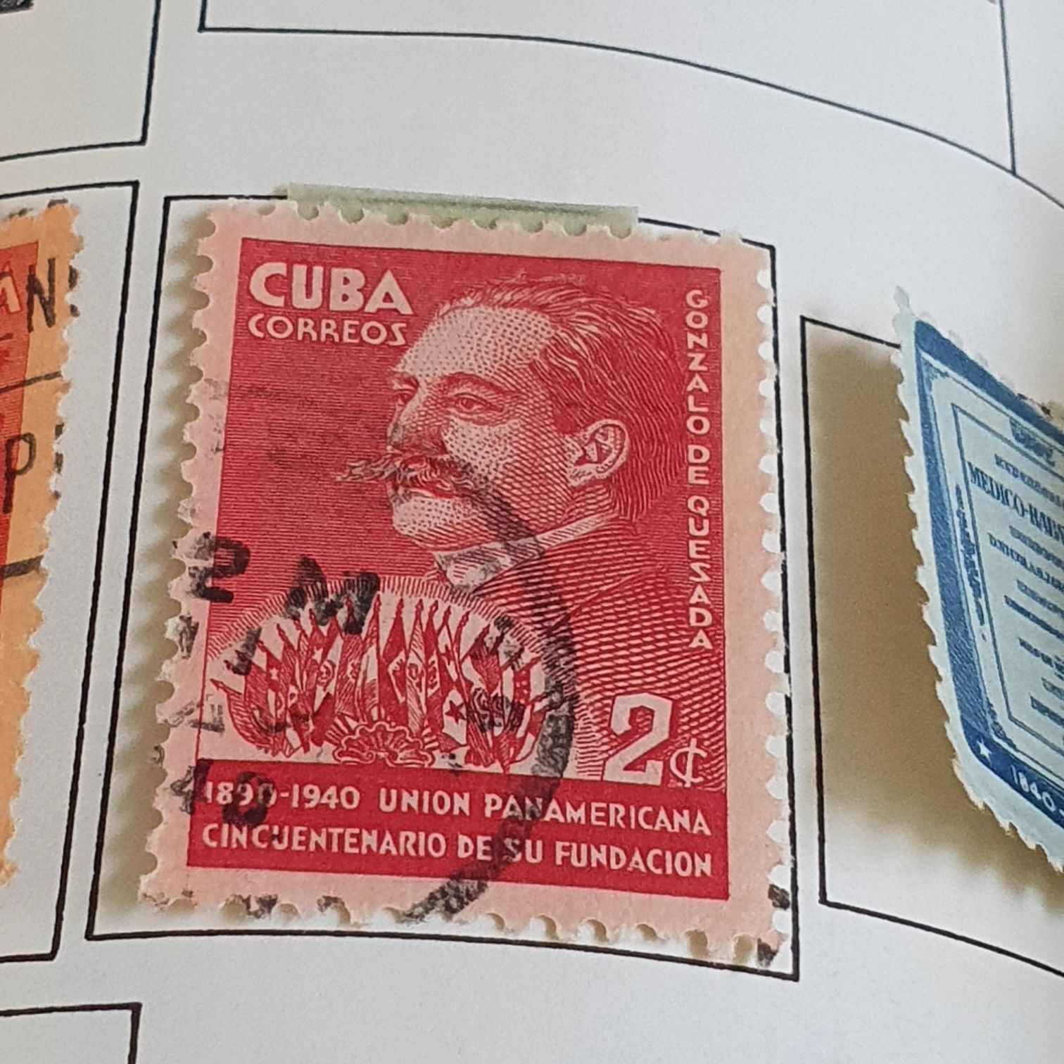 Gonzalo De Quesada  stamp collectible - Main Image 2