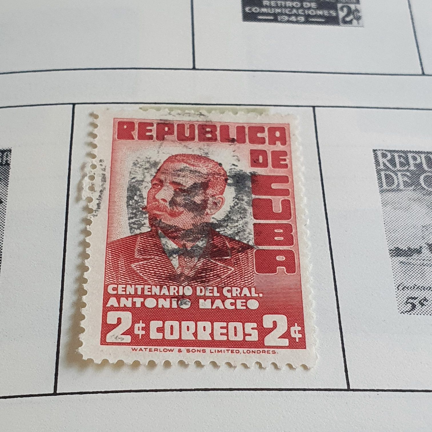 Antonio Maceo  stamp collectible - Main Image 2