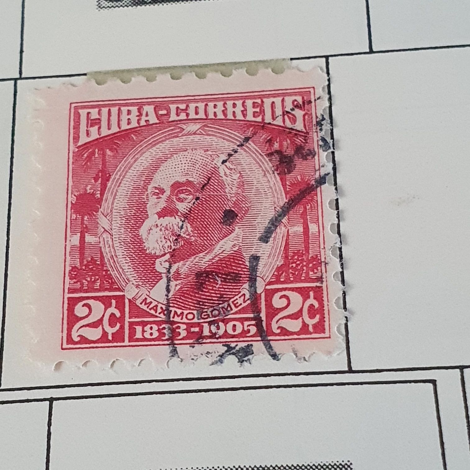 Maximo Gómez  stamp collectible - Main Image 2