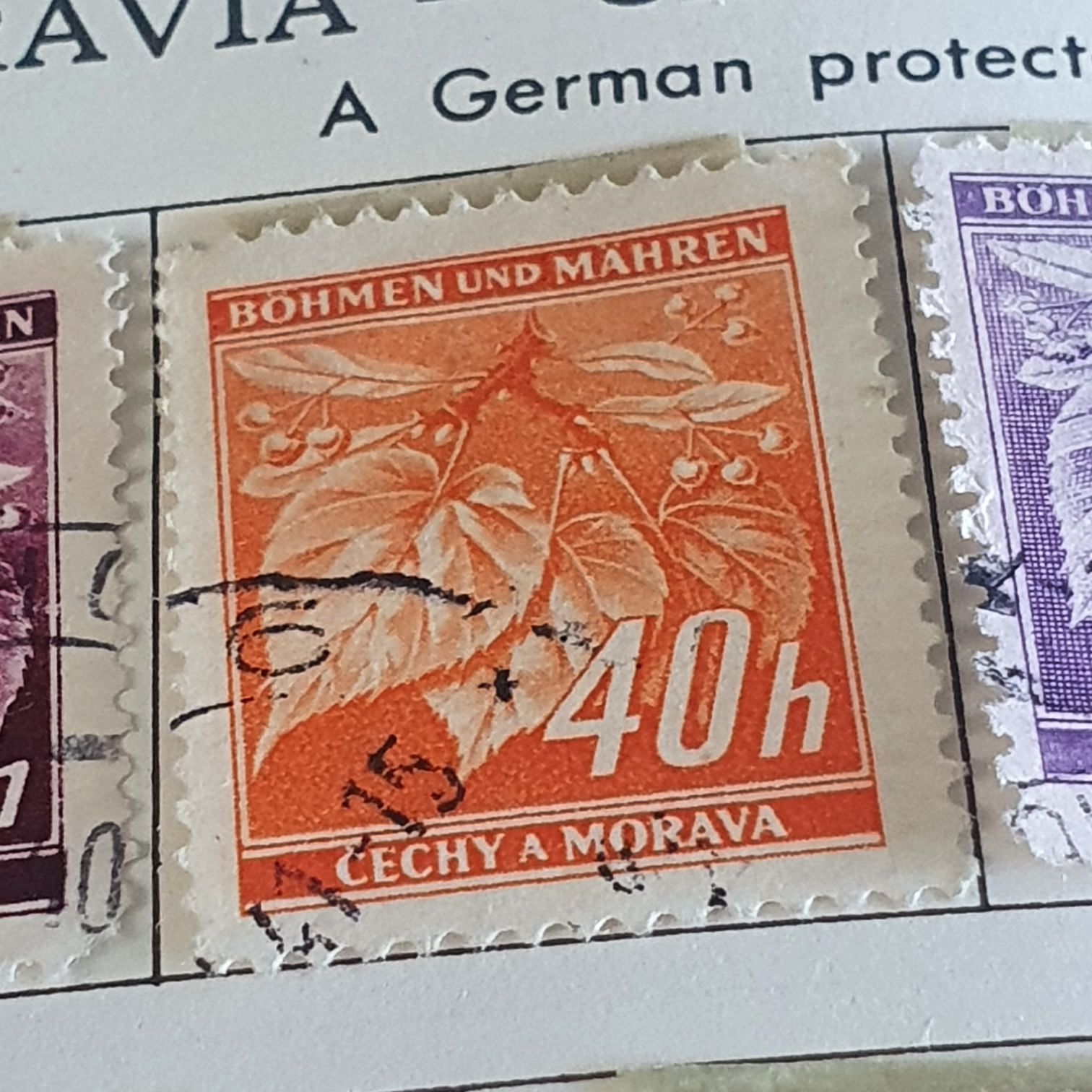 Bohmen Und Mahren  stamp collectible - Main Image 2